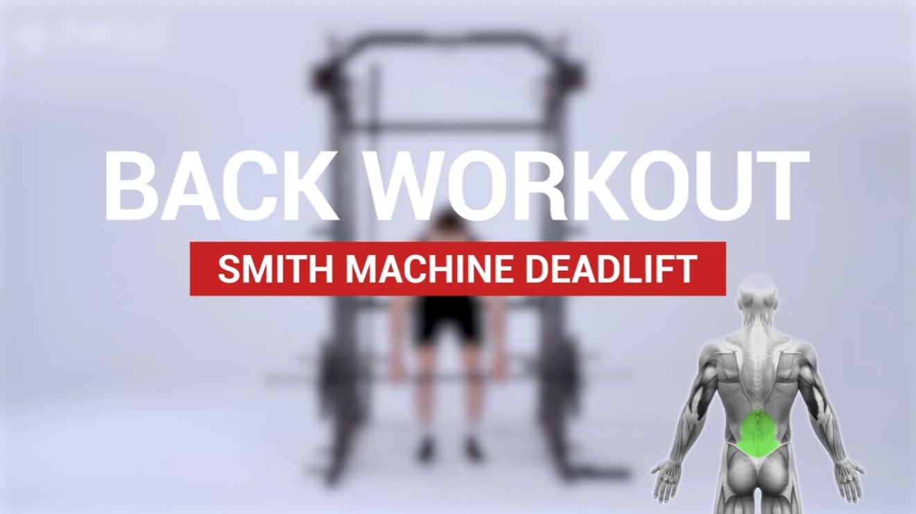 "Zero to Max Exercise" Guide: Smith Machine Deadlift