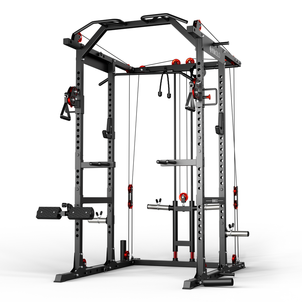 K6-2.0 Ultra All-in-One Power Rack Functional Trainer (UPGRADED)