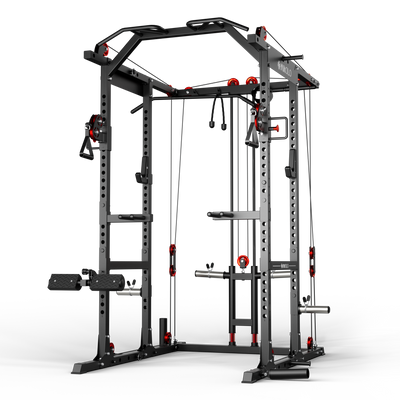 K6-2.0 Ultra All-in-One Power Rack Functional Trainer (UPGRADED)