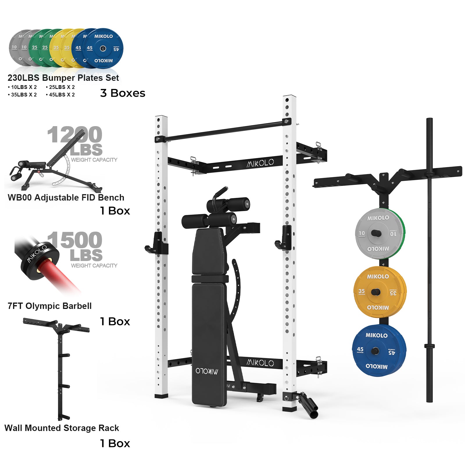 FOLDGYM™ Wall-Mount Space Saving Pack