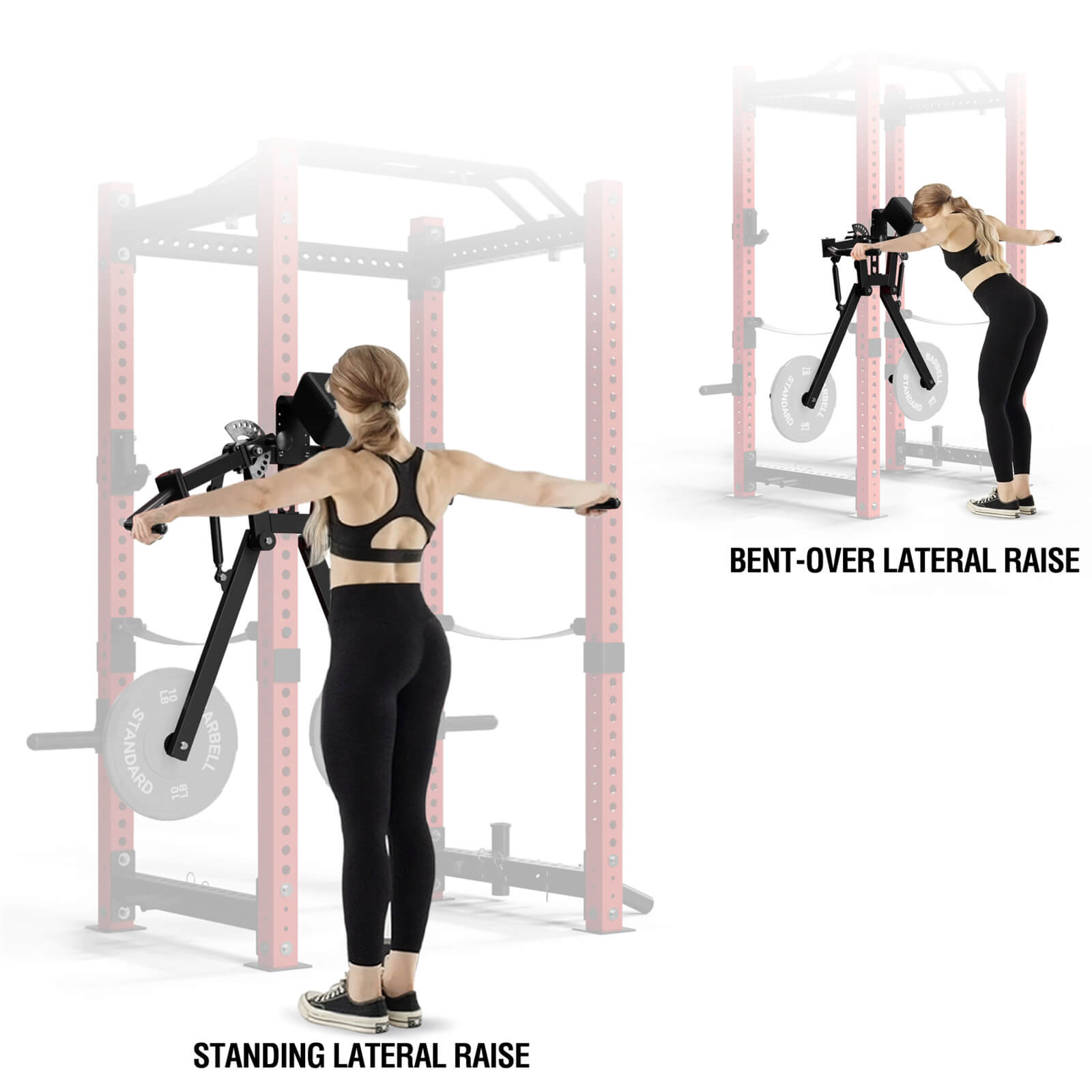 Rack Mounted Lateral Raise and Chest Fly