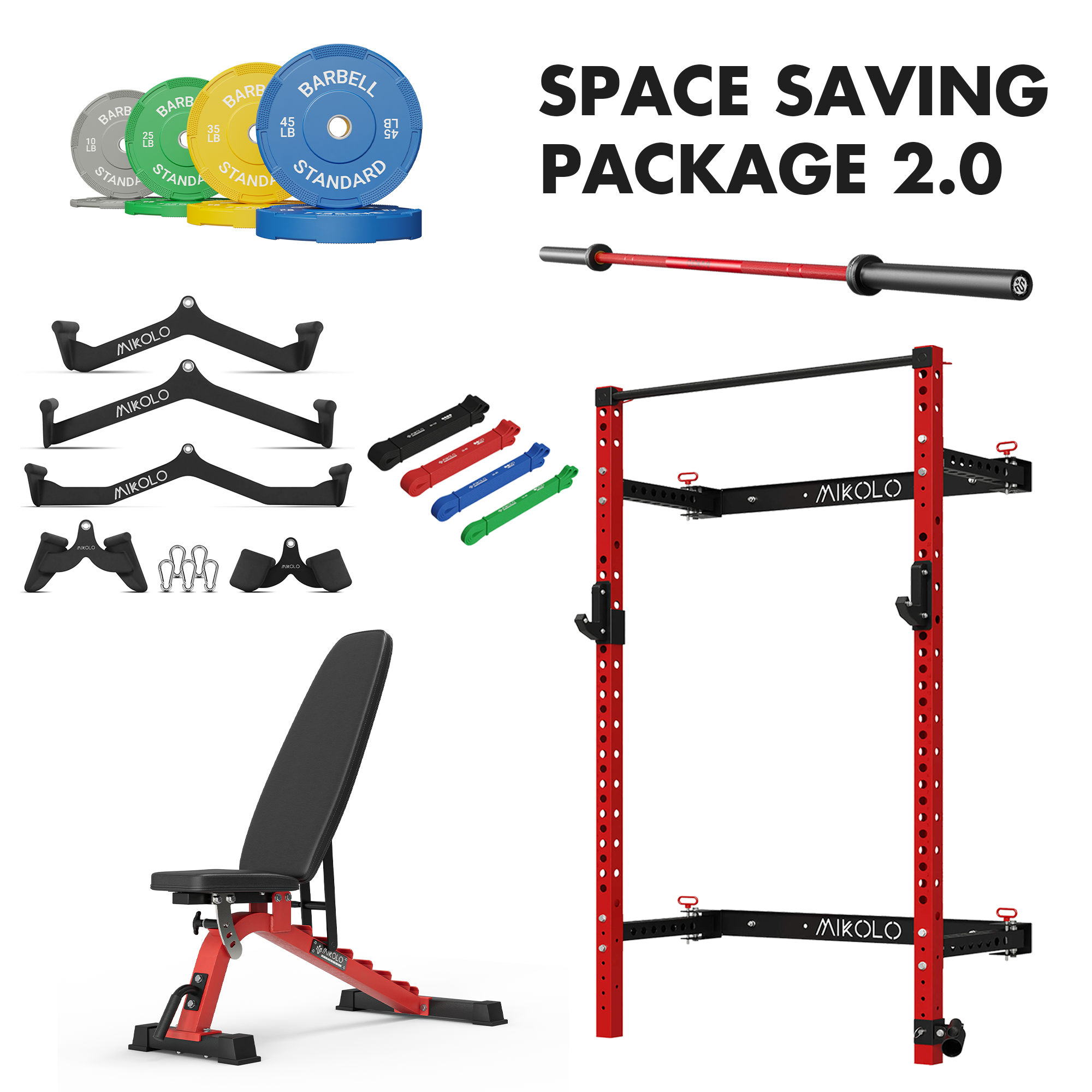 MIKOLO Space Saving Package 2.0