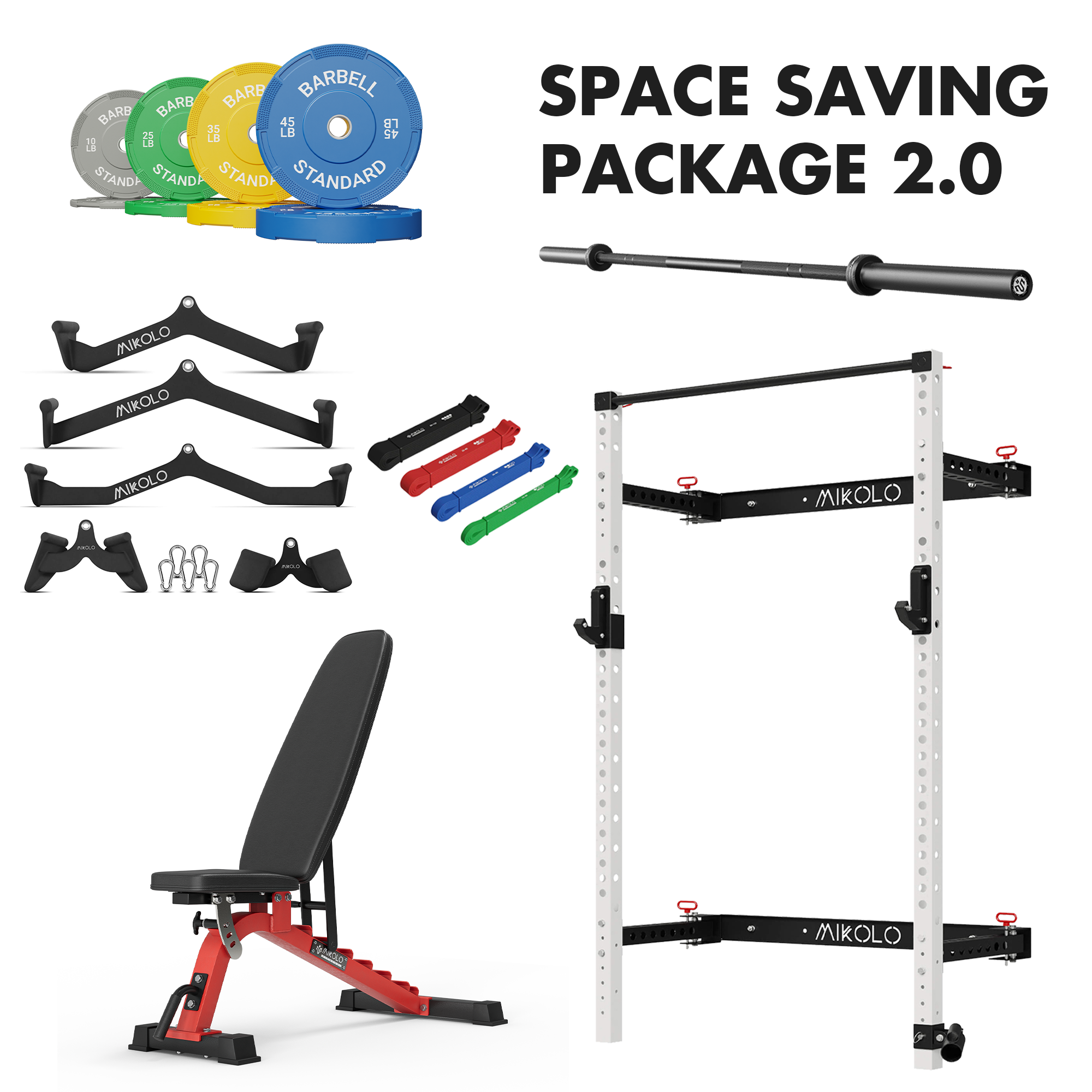 MIKOLO Space Saving Package 2.0