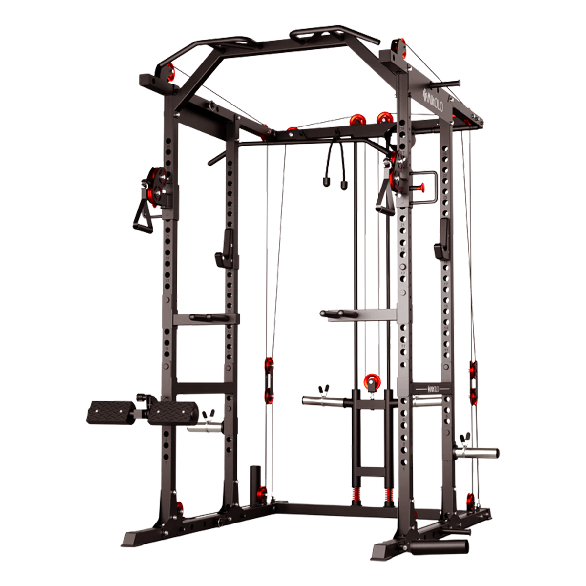 K6-2.0 Ultra All-in-One Power Rack Functional Trainer (UPGRADED)