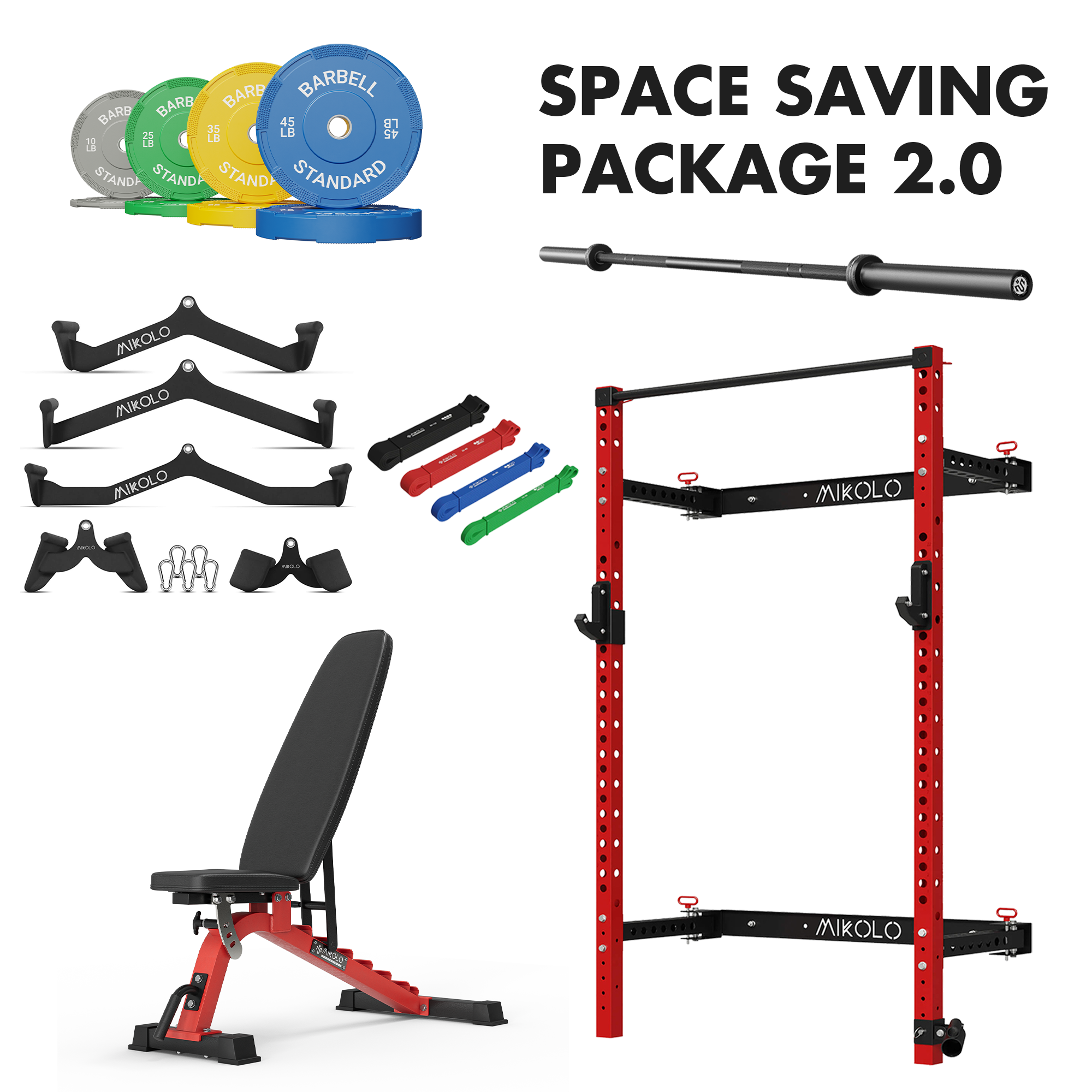 MIKOLO Space Saving Package 2.0