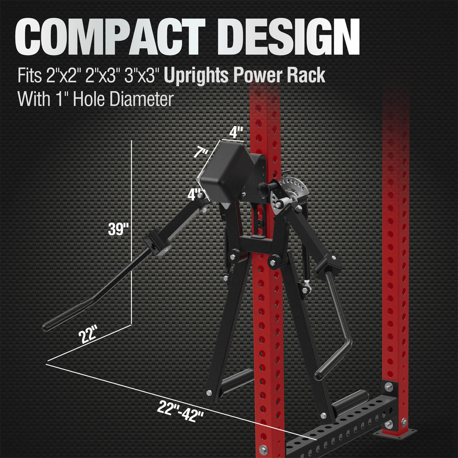 Rack Mounted Lateral Raise and Chest Fly