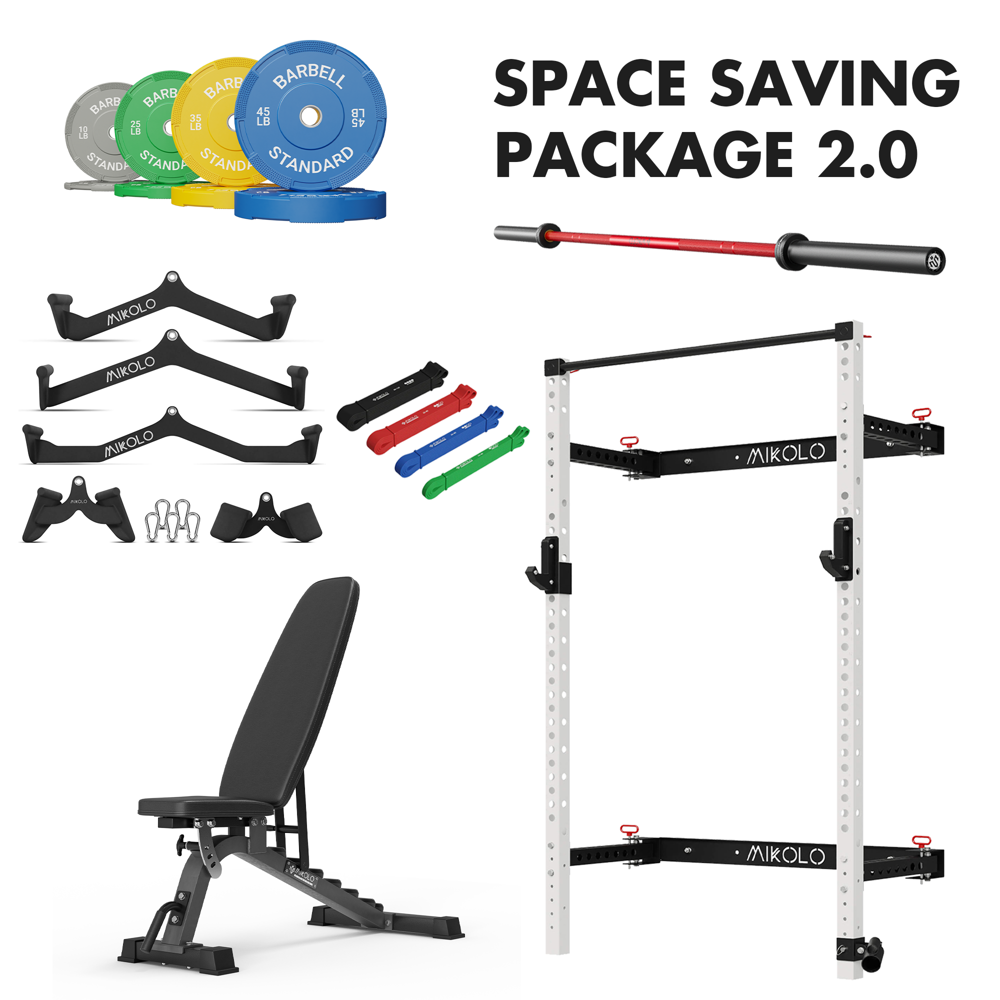 MIKOLO Space Saving Package 2.0