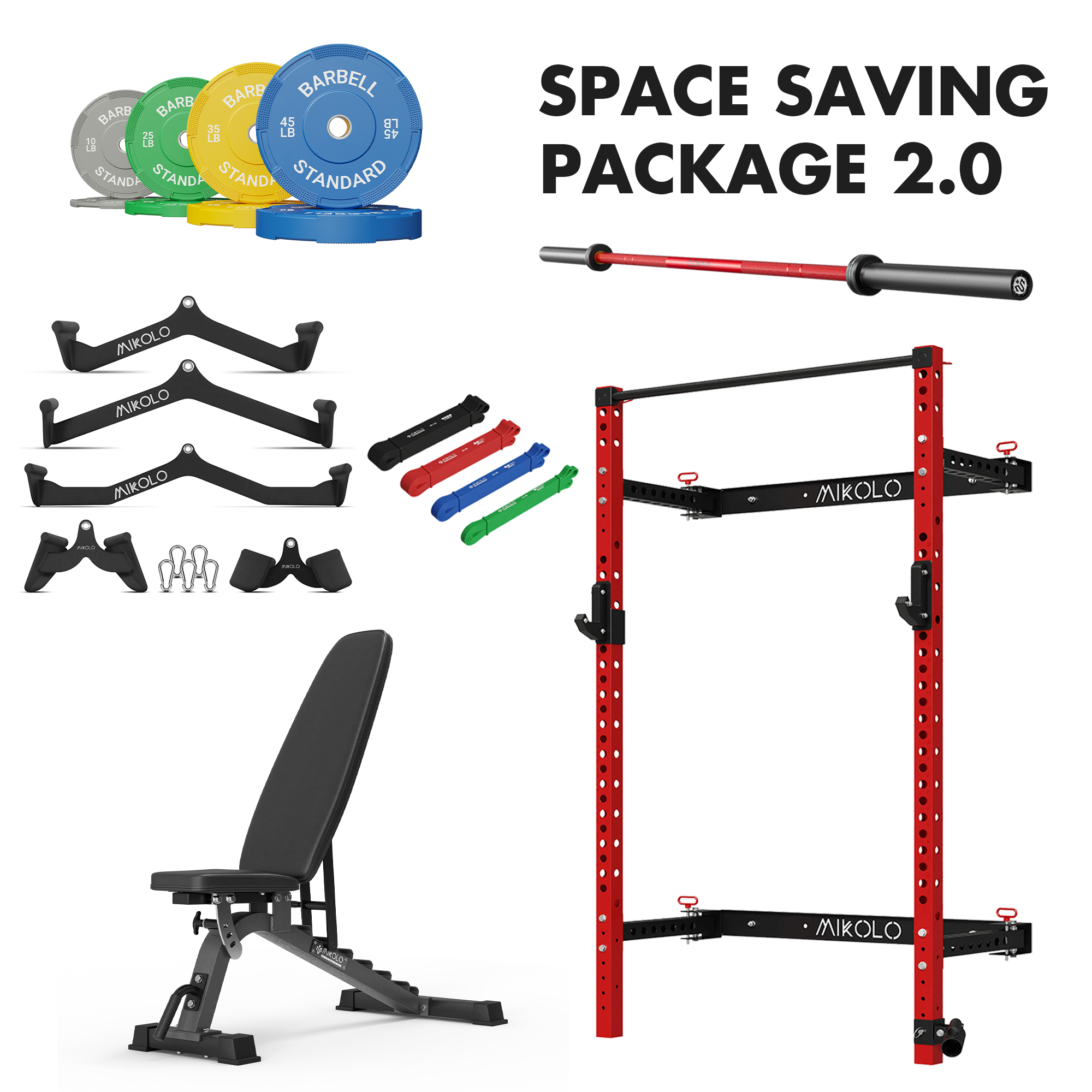 MIKOLO Space Saving Package 2.0