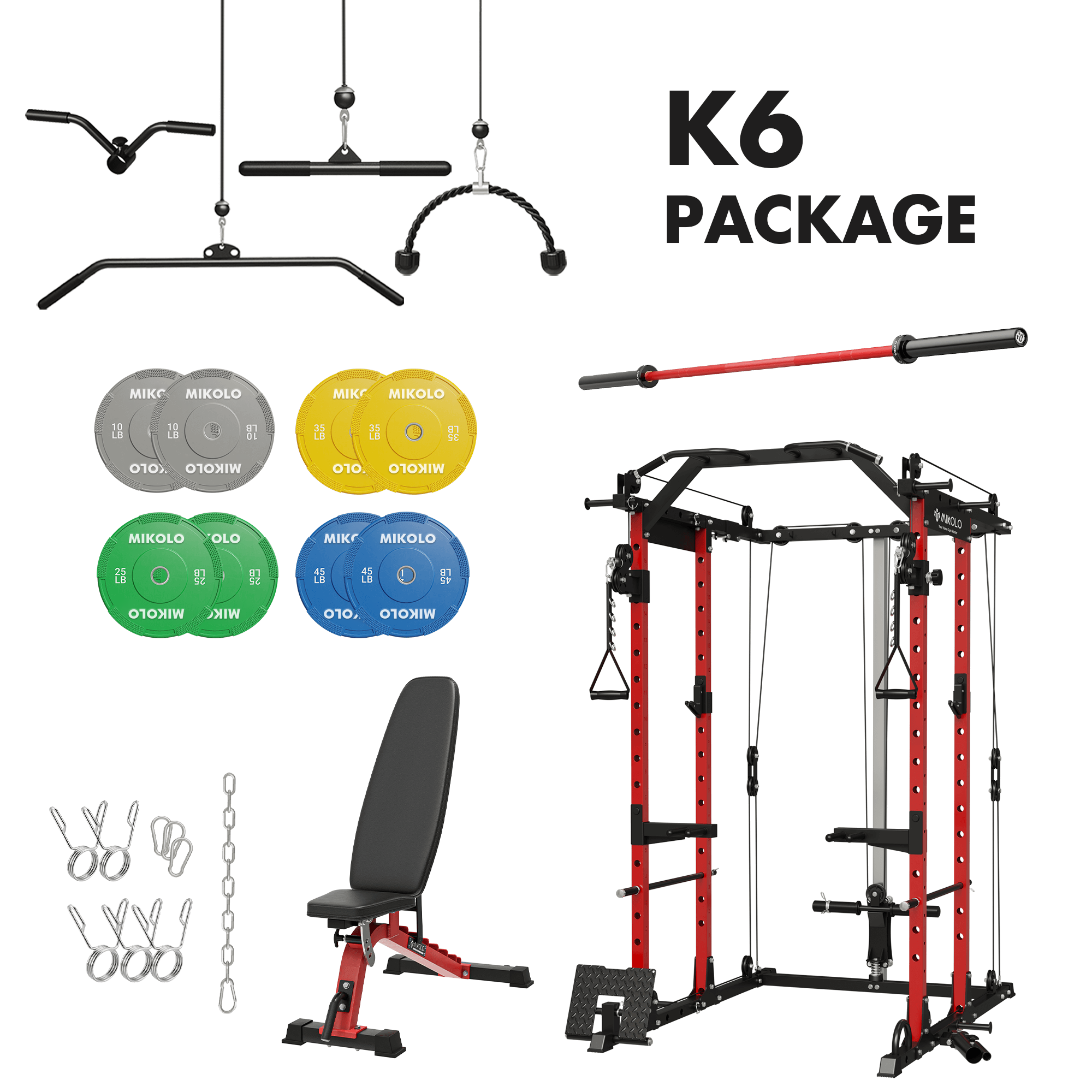 K6 Home Gym Package