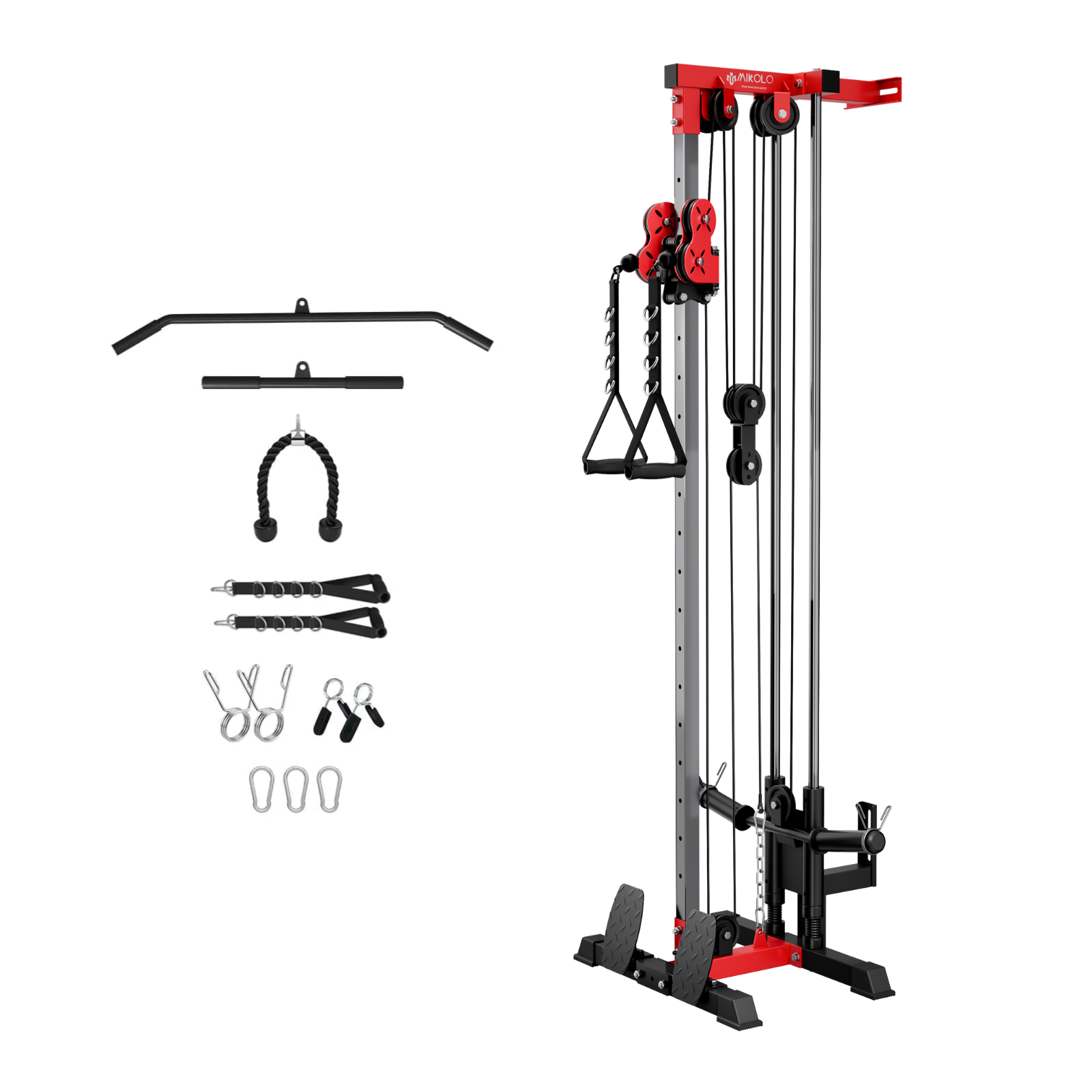 MIKOLO G3 Plate Loaded Pulley Tower
