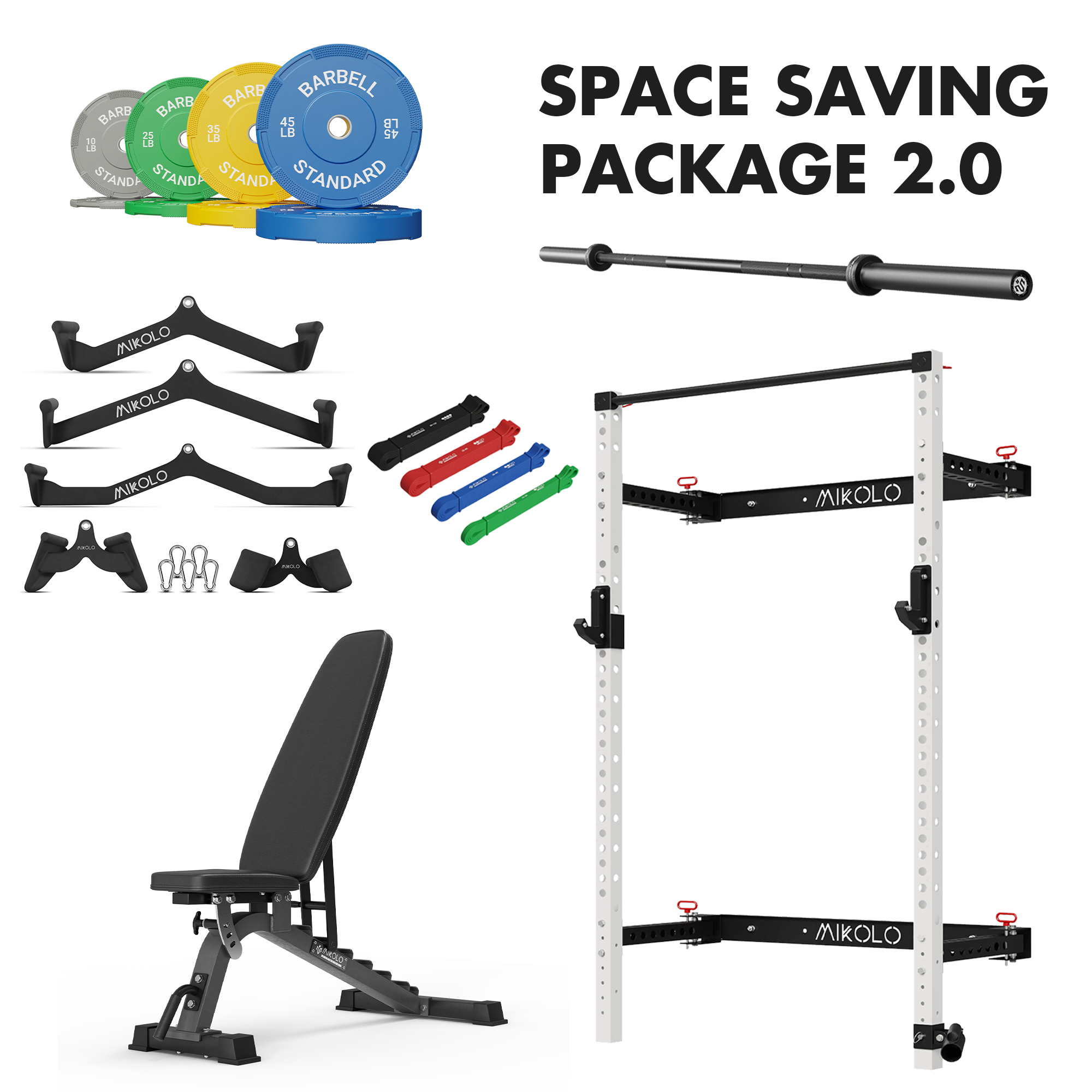 MIKOLO Space Saving Package 2.0