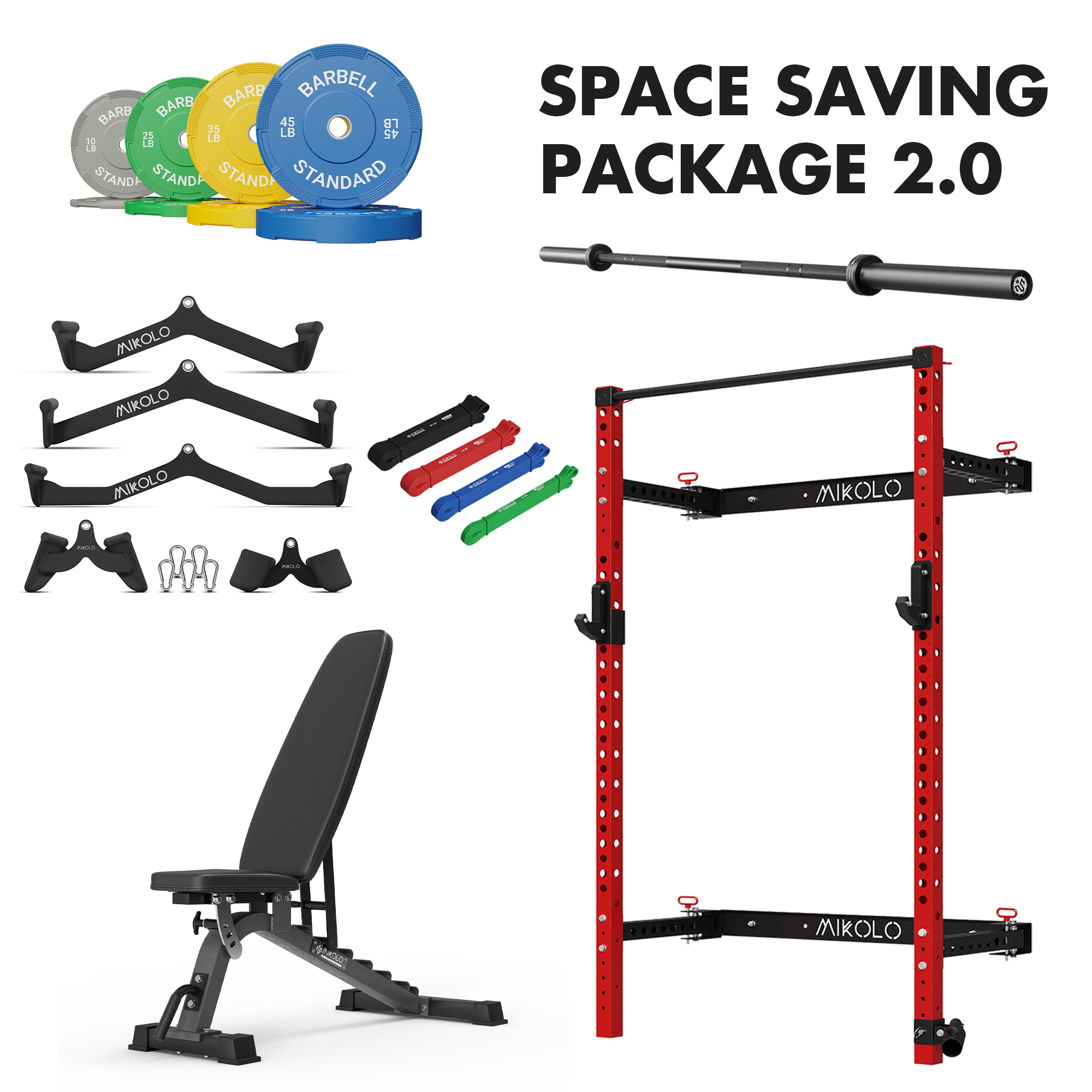 MIKOLO Space Saving Package 2.0