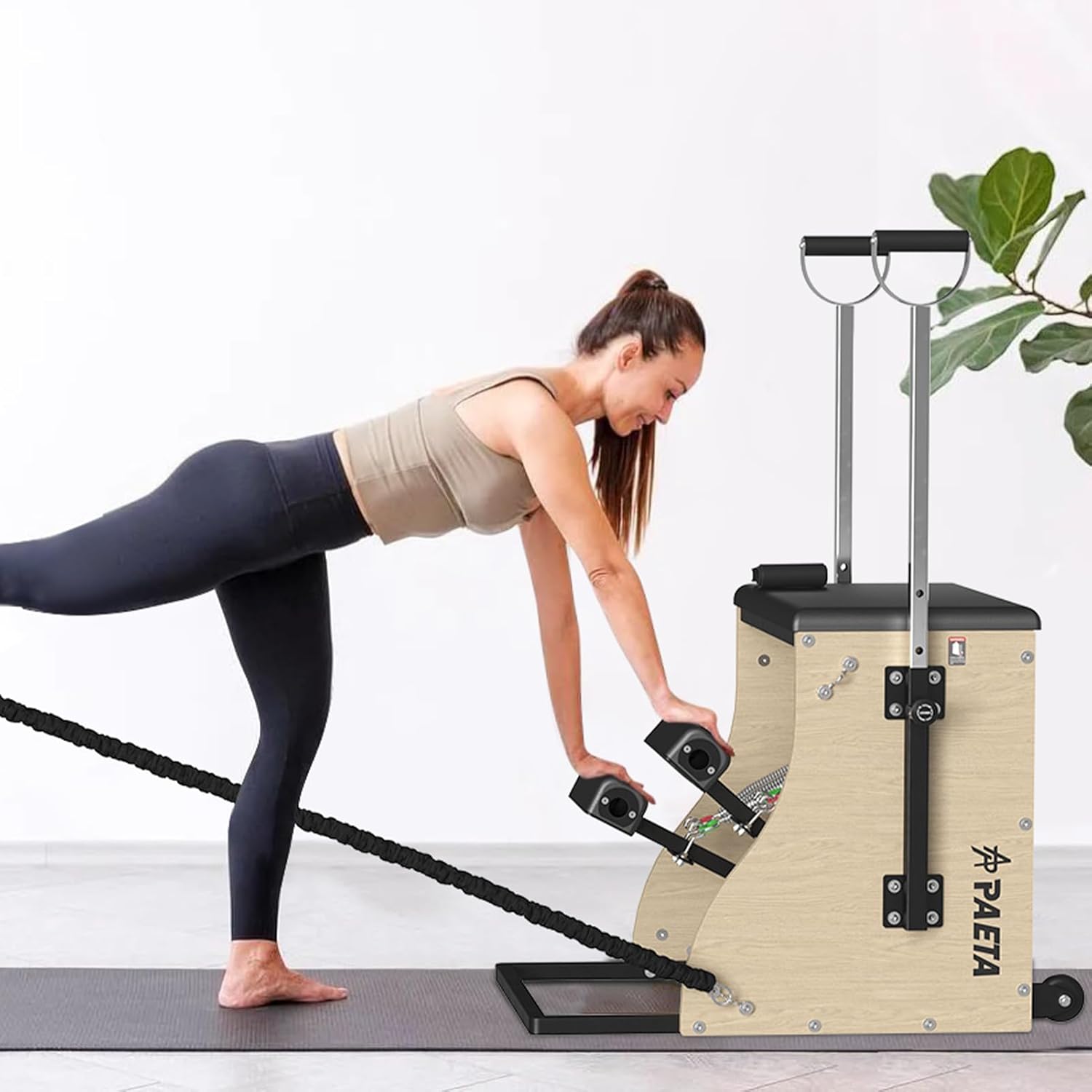 Pilates Combo Chair,Wunda Chair with Resistance Bands