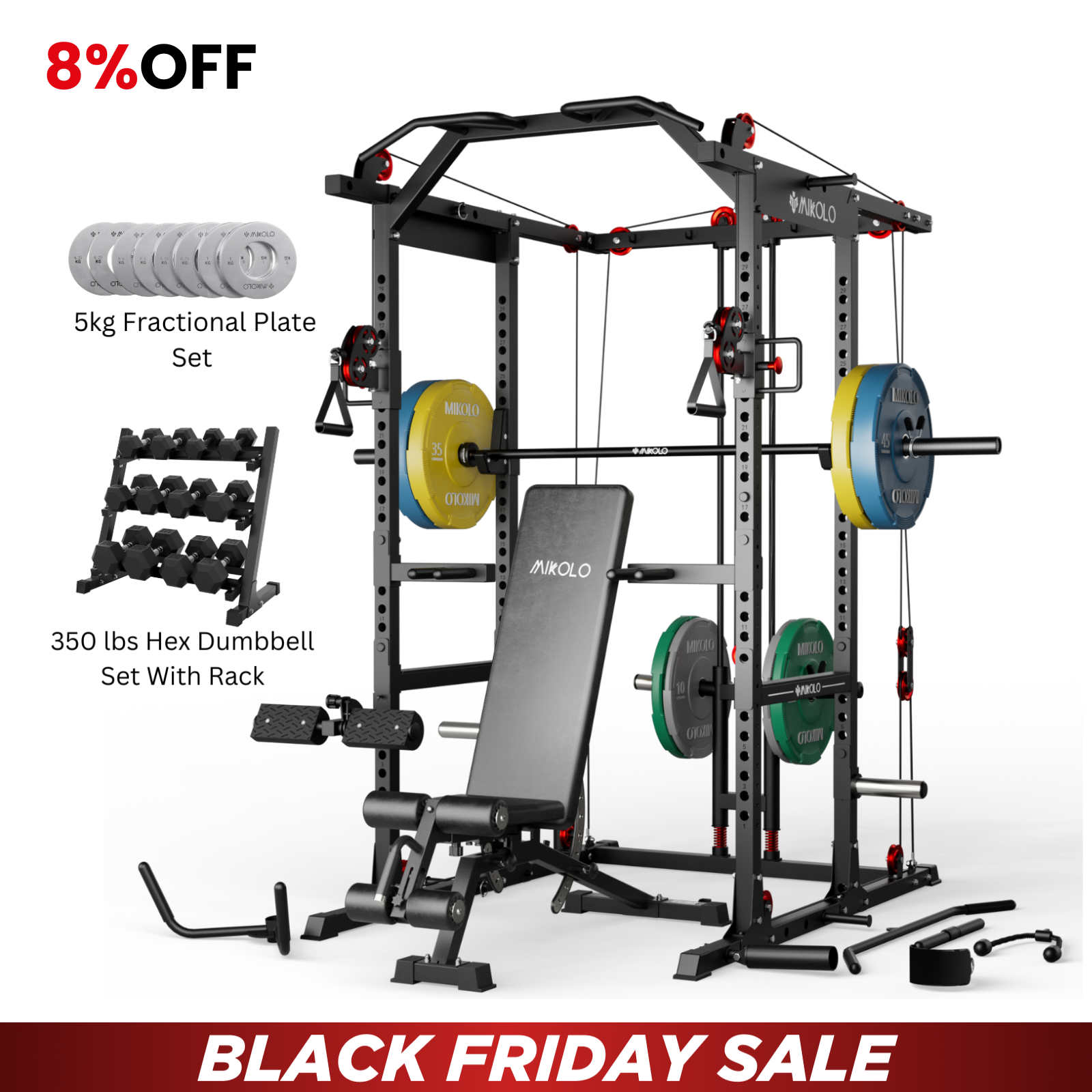 K6-2.0 Ultra Home Gym Package