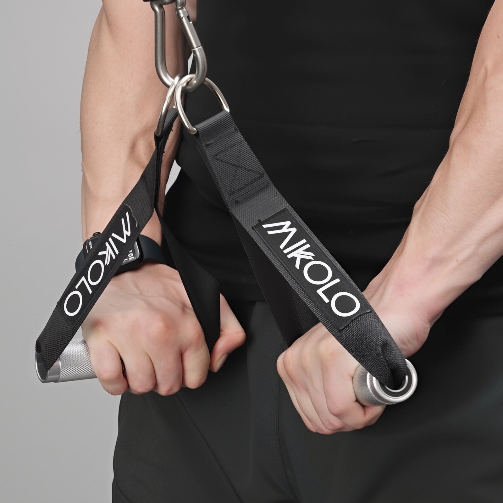 Exercise Handles with Bearings