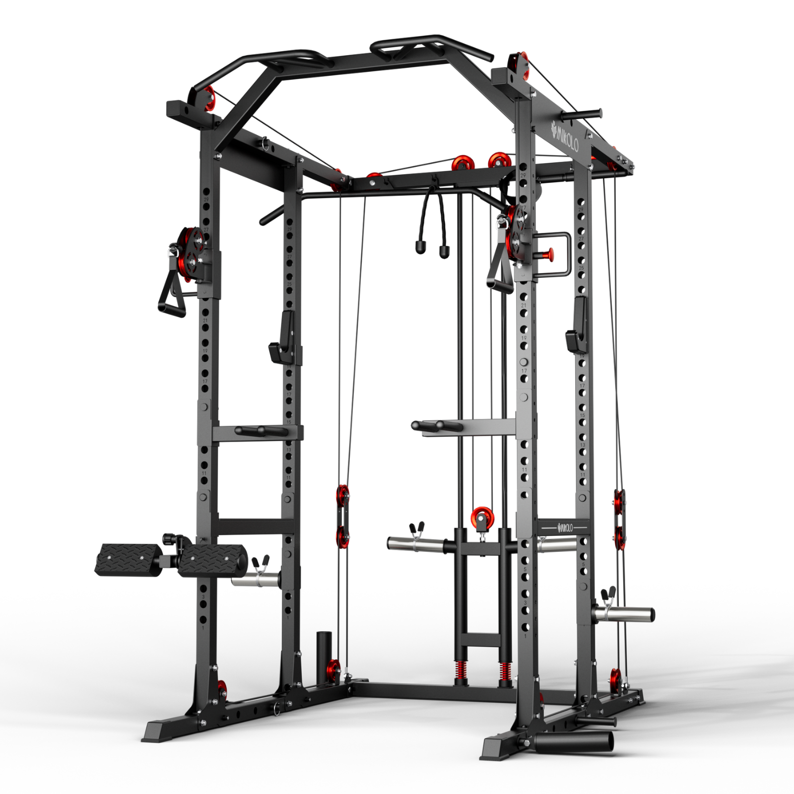 K6-2.0 Ultra All-in-One Power Rack Functional Trainer (UPGRADED)