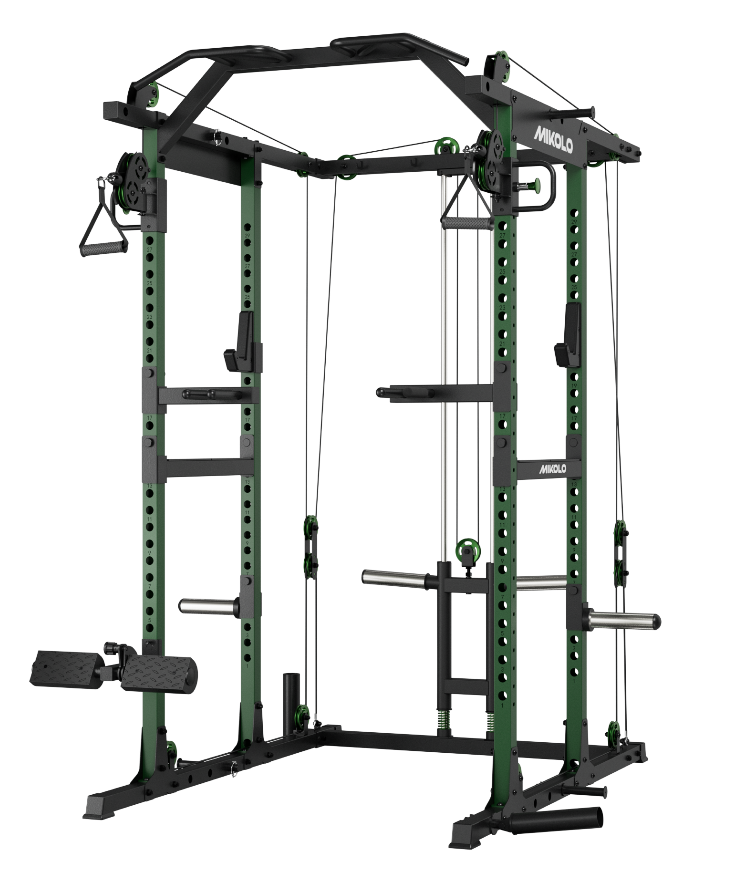 K6-2.0 Ultra All-in-One Power Rack Functional Trainer (UPGRADED)