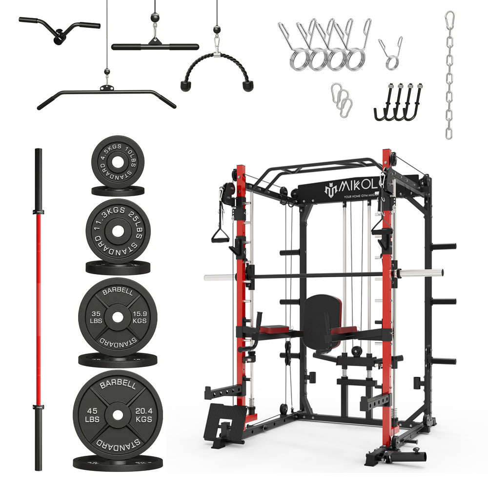 M3 Barbell and Weights Set