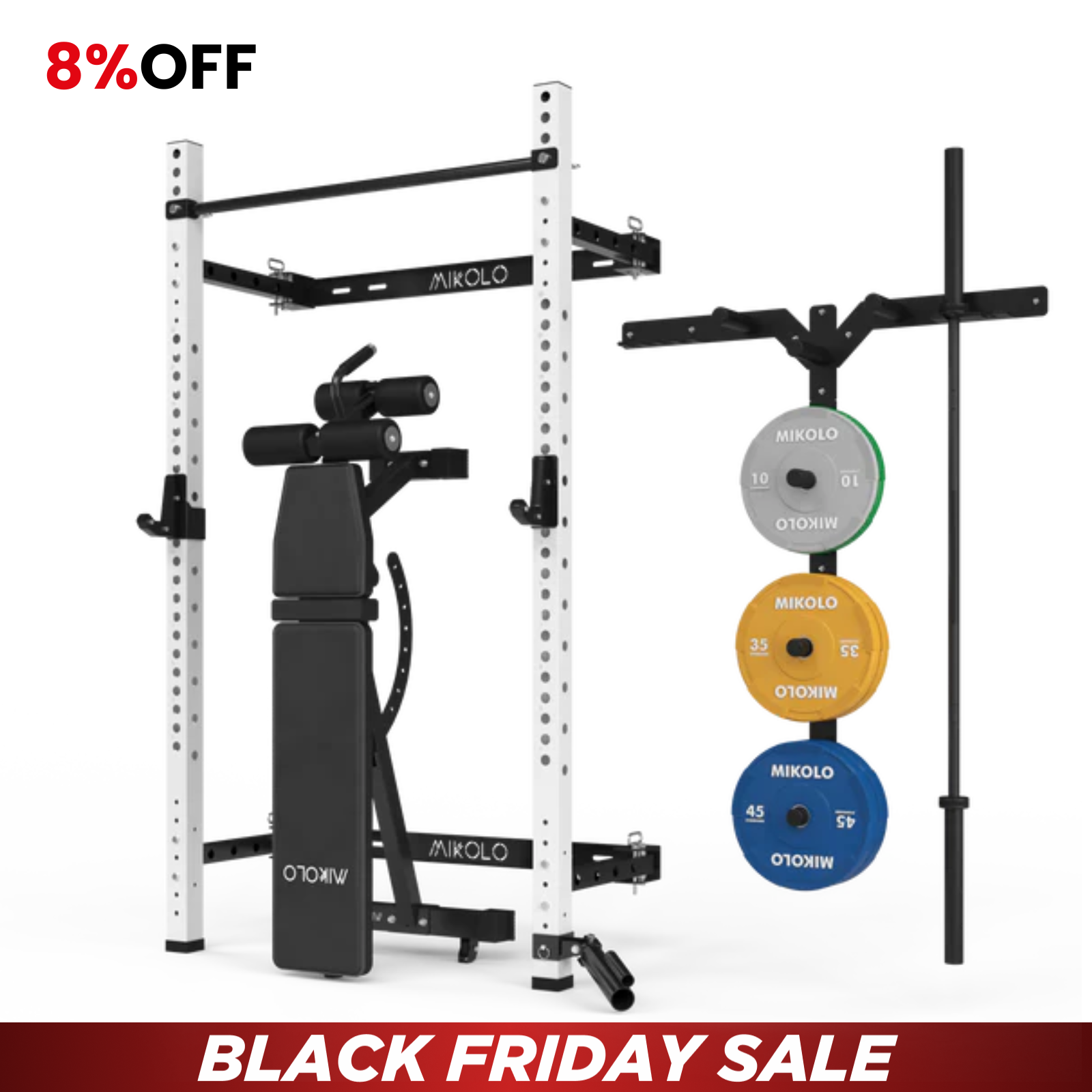 FOLDGYM™ Wall-Mount Space Saving Pack