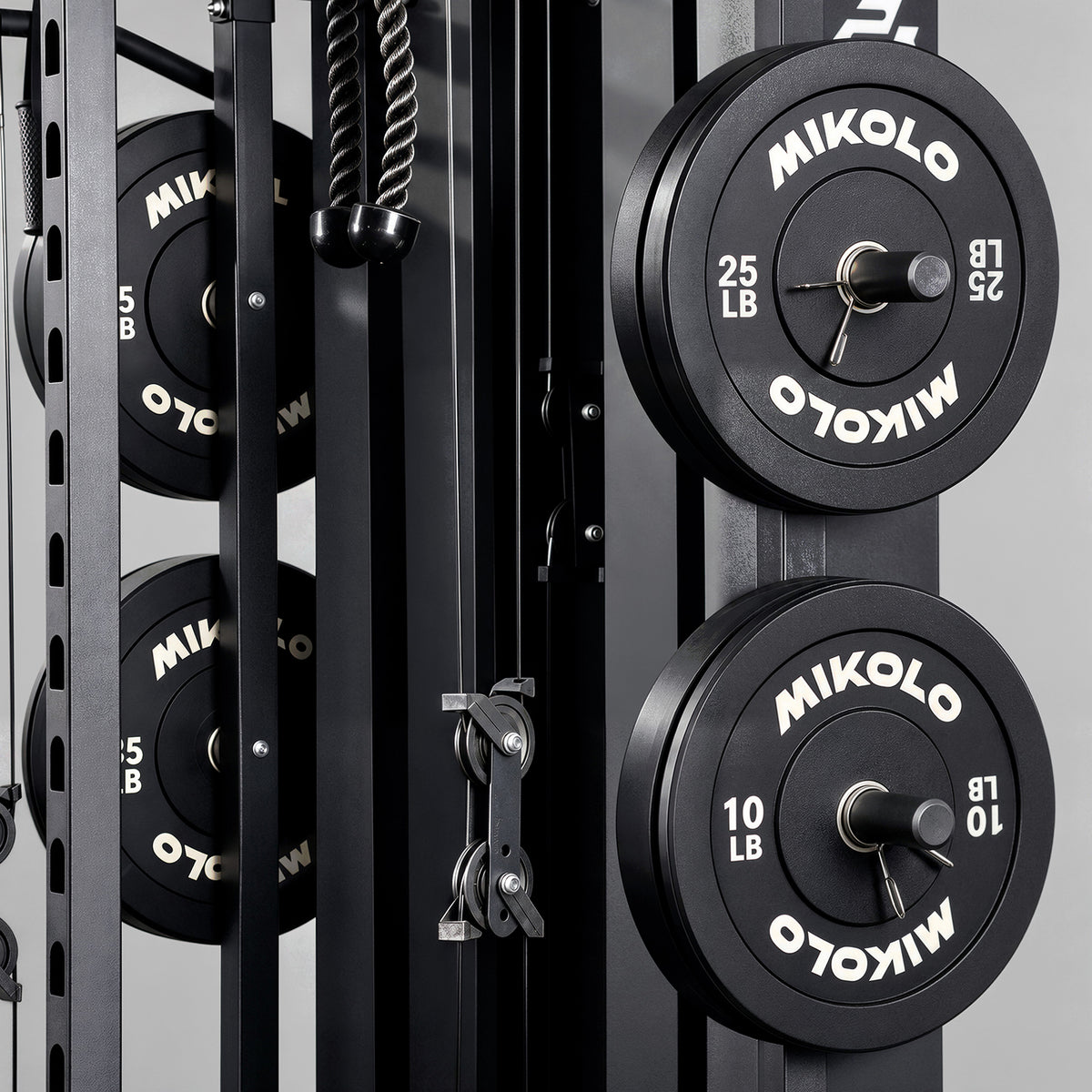 Black Bumper Plates WP05 - 230 lbs set