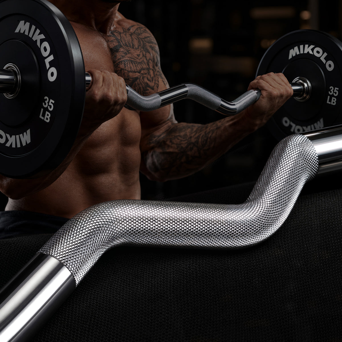 4 ft EZ Curl Barbell BB02