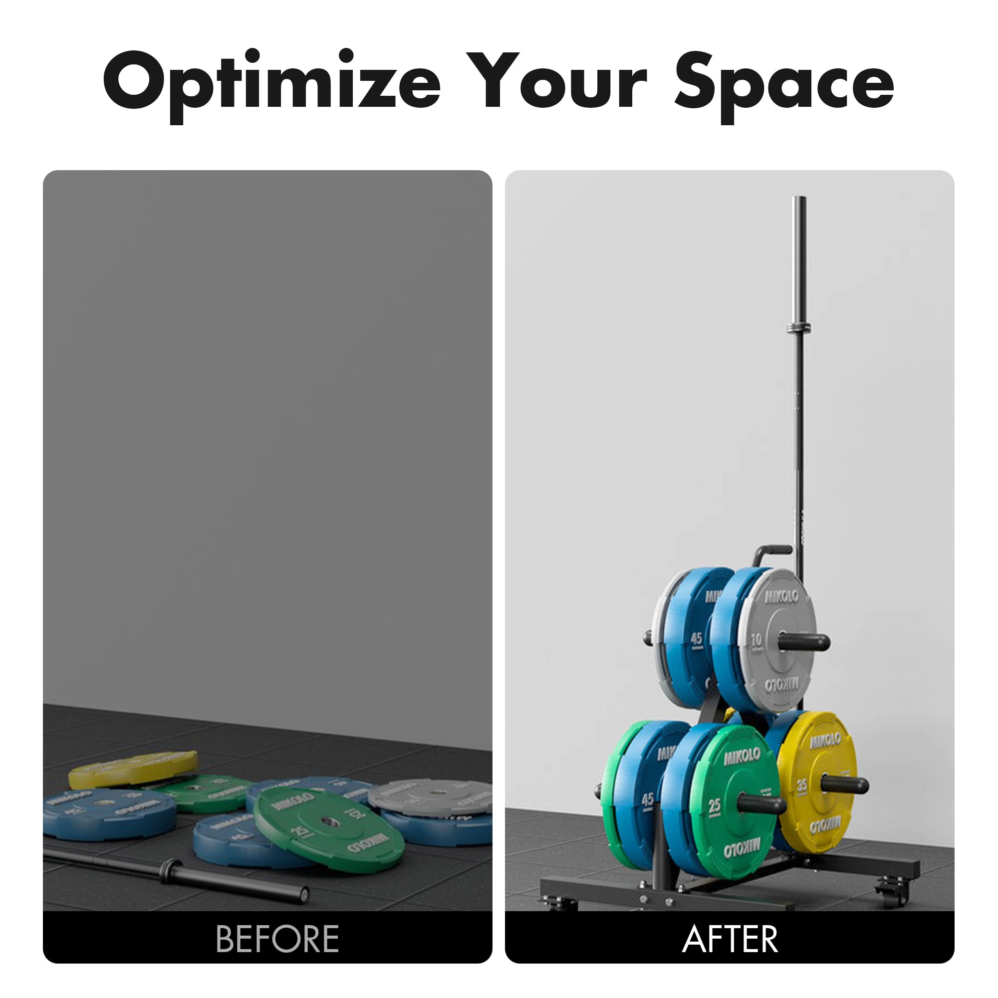 optimize home gym space