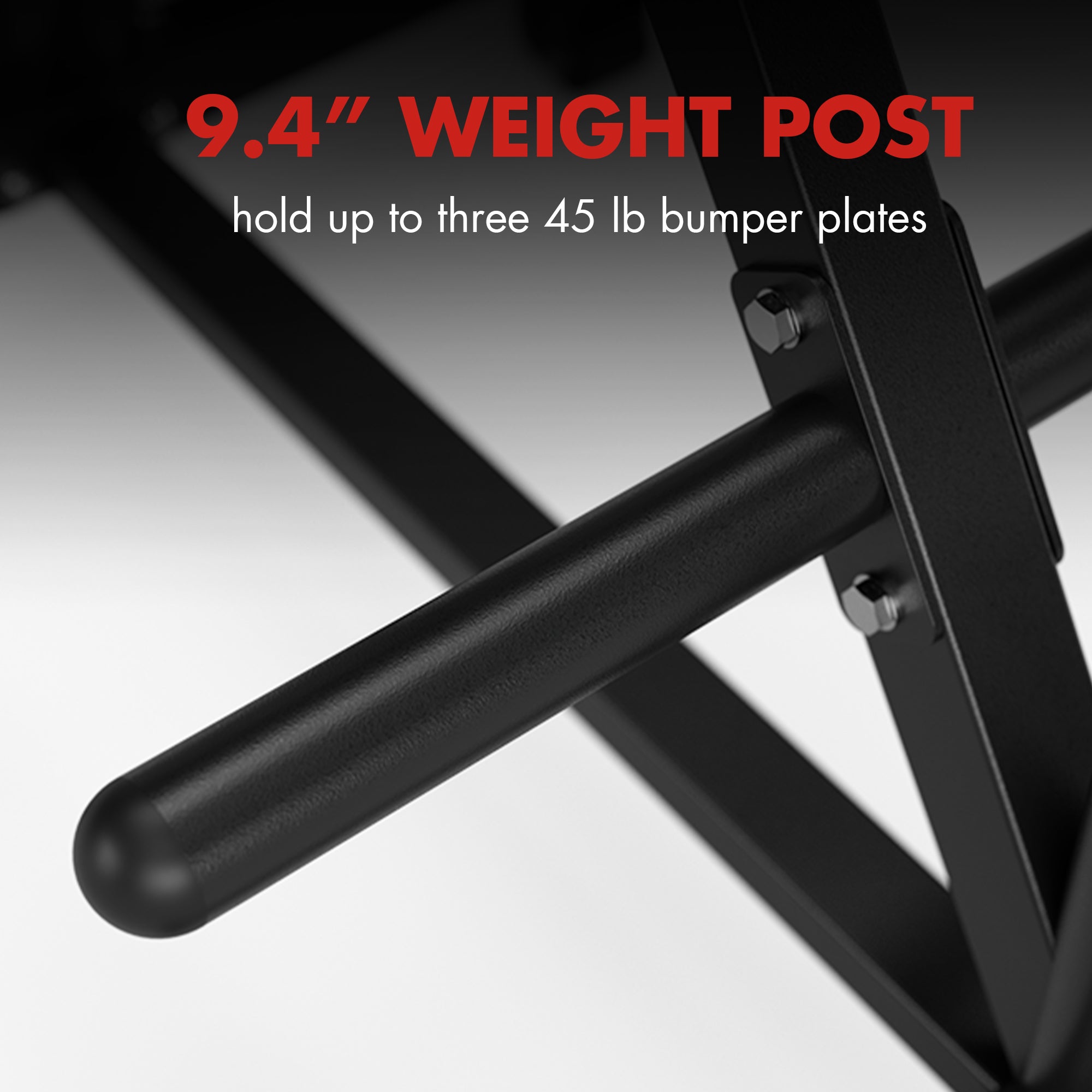 Mikolo Bumper Plate & Barbell Storage Tree Weight Post