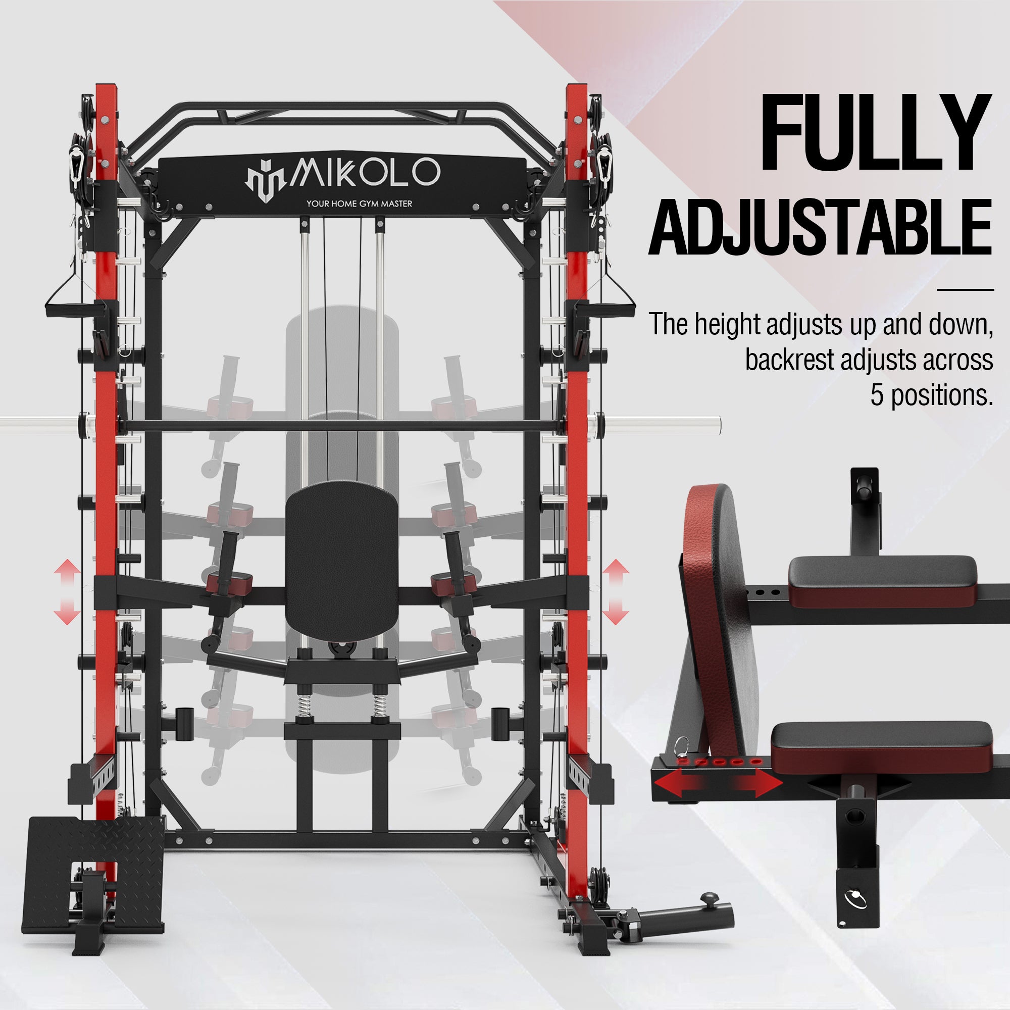 M3 All-in-One Smith Machine Functional Trainer