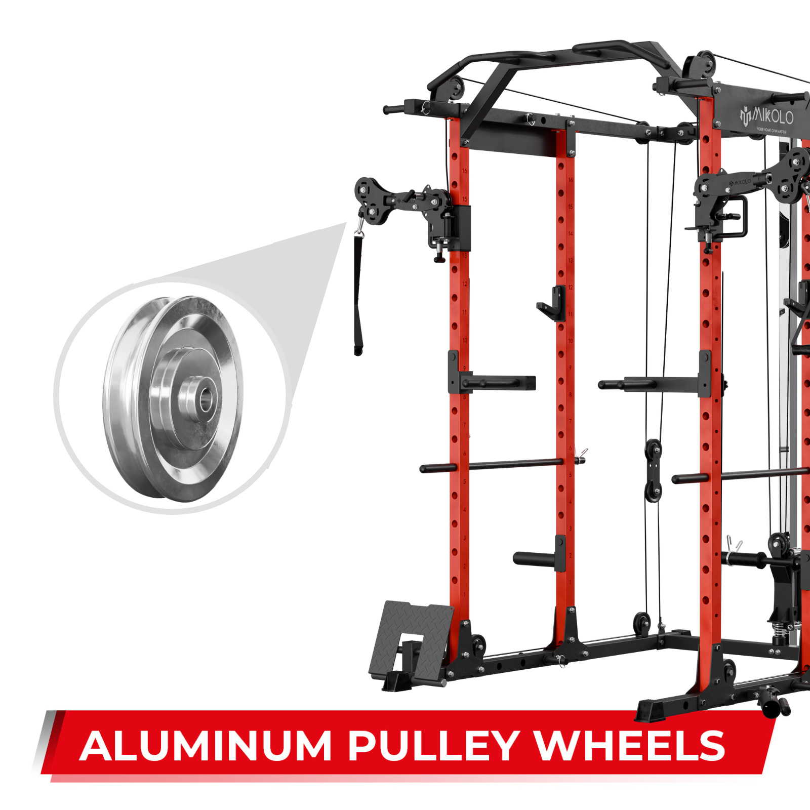 3D Pivot Arms Rack Attachment for K6