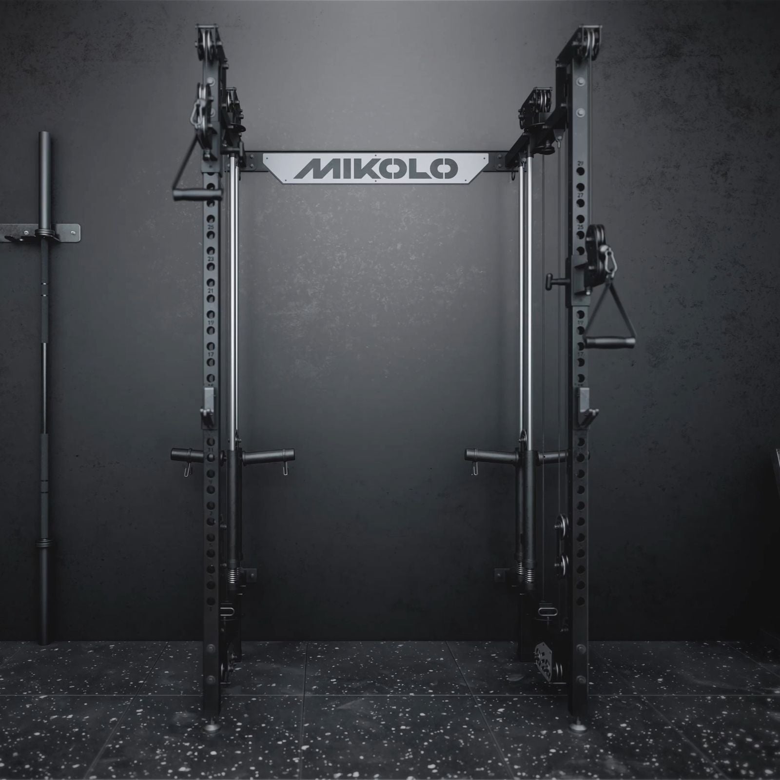 CHEETAH™ Power Rack Plegable de Pared con Entrenamiento Funcional