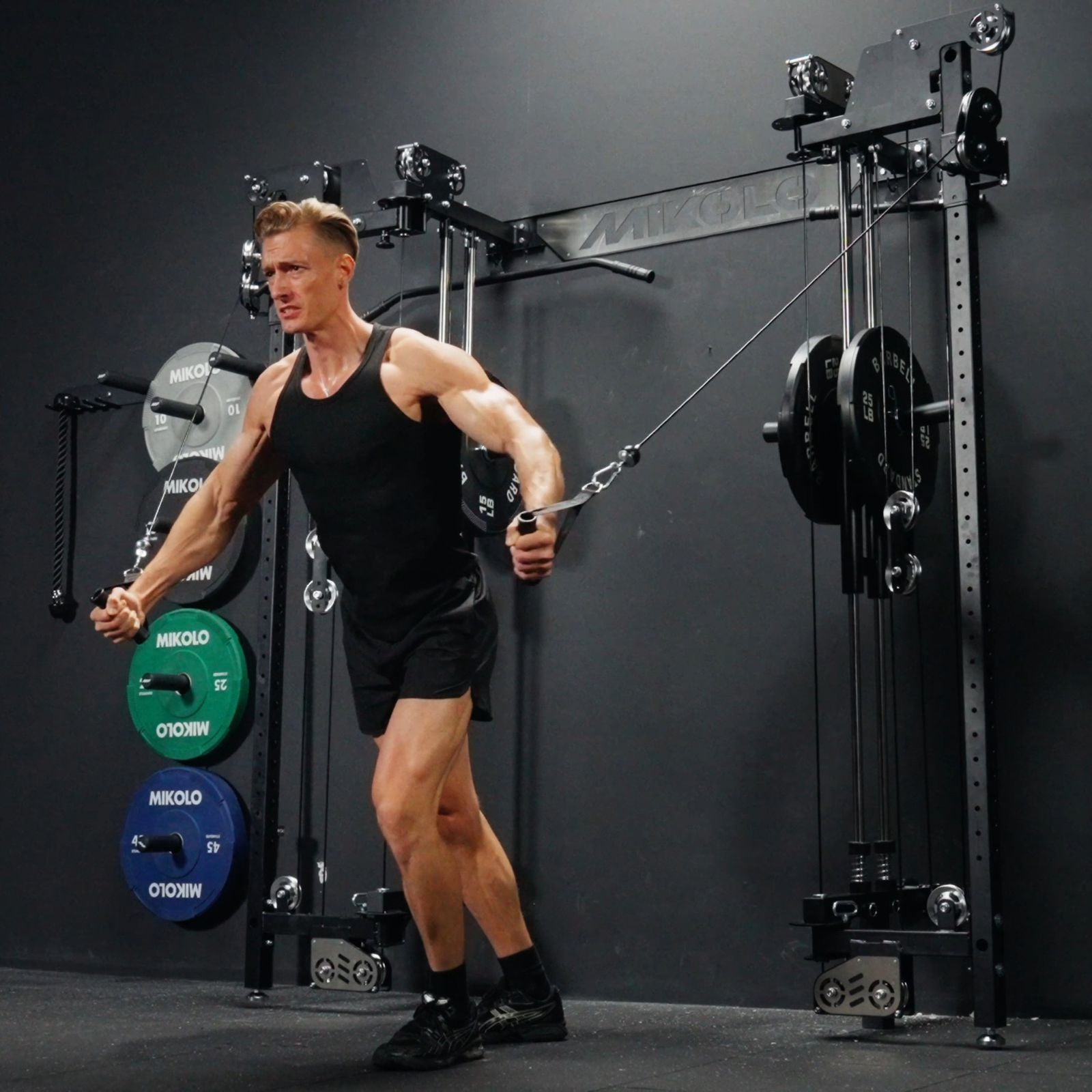 CHEETAH™ Power Rack Plegable de Pared con Entrenamiento Funcional