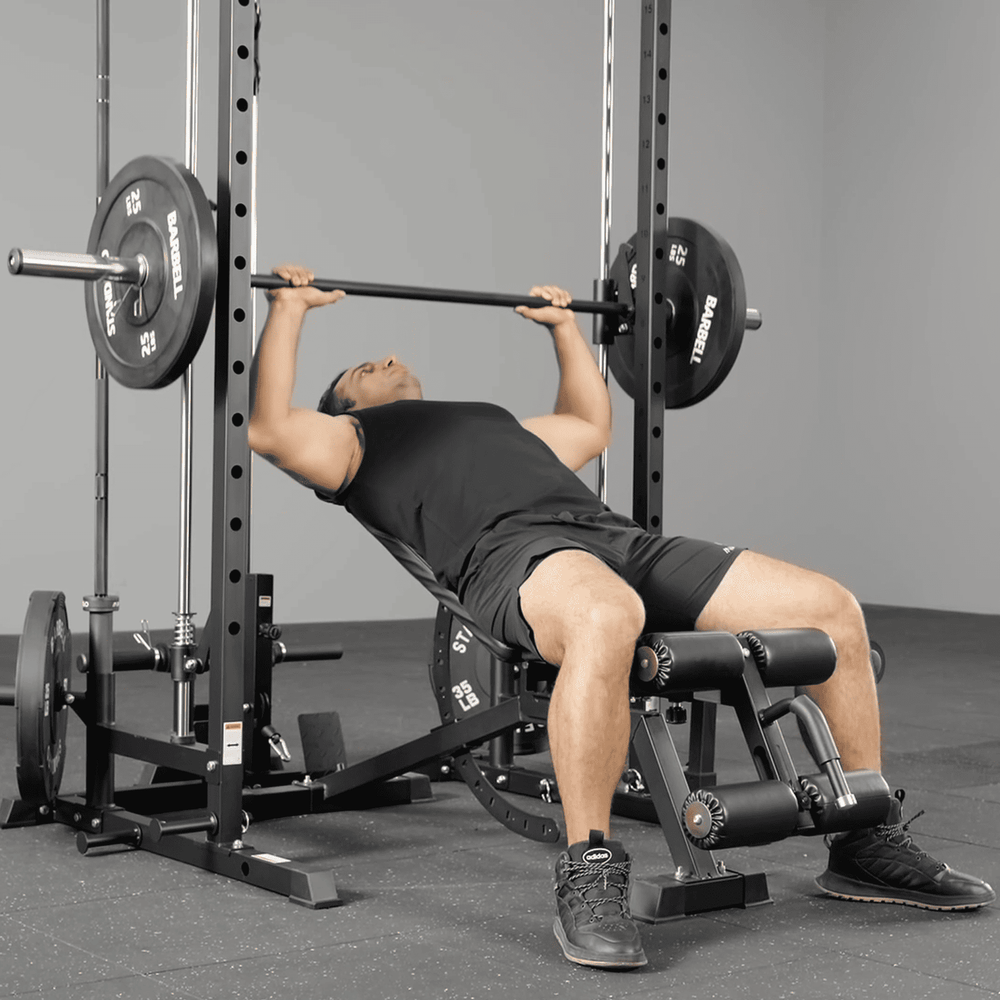 Smith Machine Rack Pull M1-2.0 Smith Machine with Lat Pull Down System - Mikolo