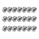 21-Piece Full Set( Polished Silver)