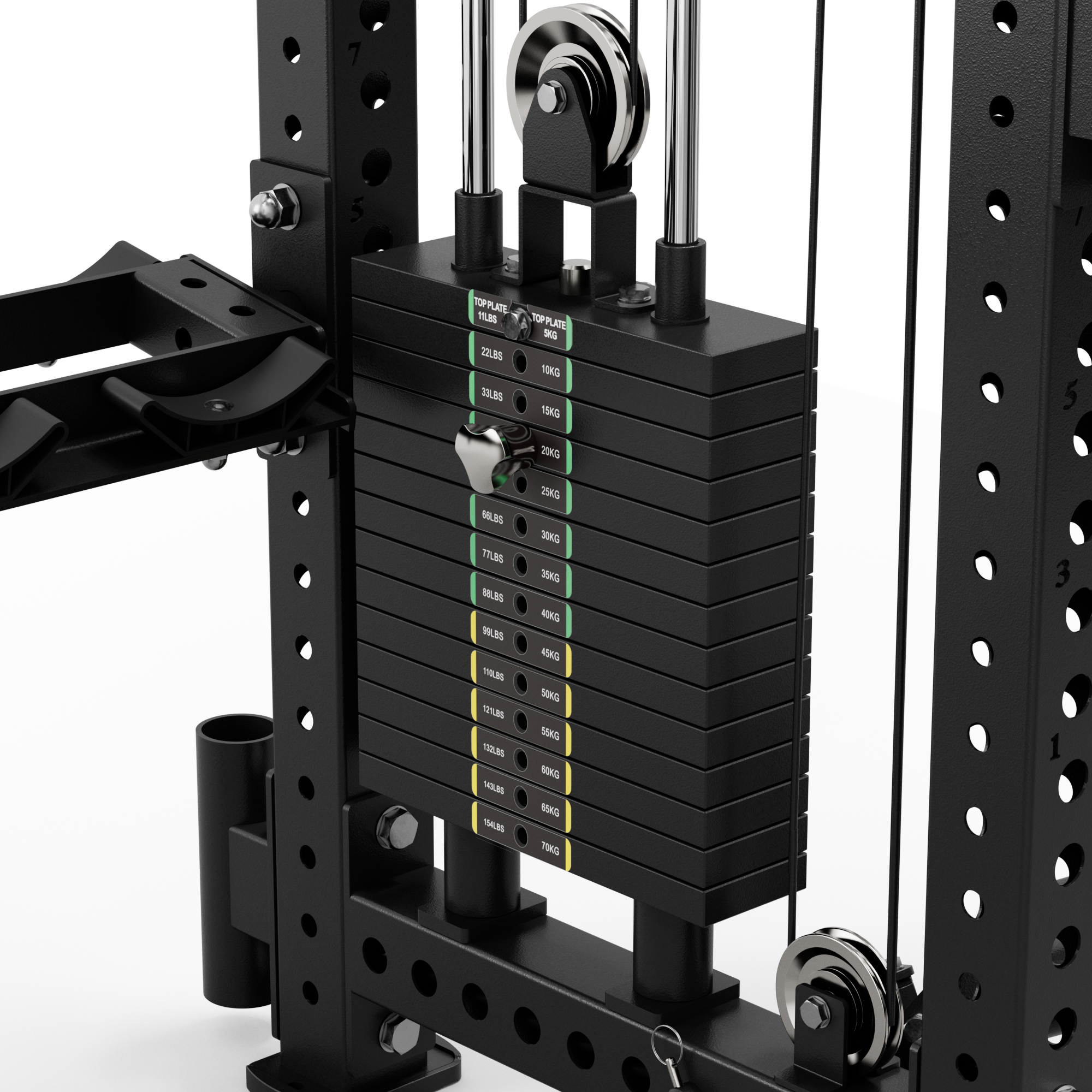 THE ANUBIS-HALF RACK FUNCTIONAL TRAINER