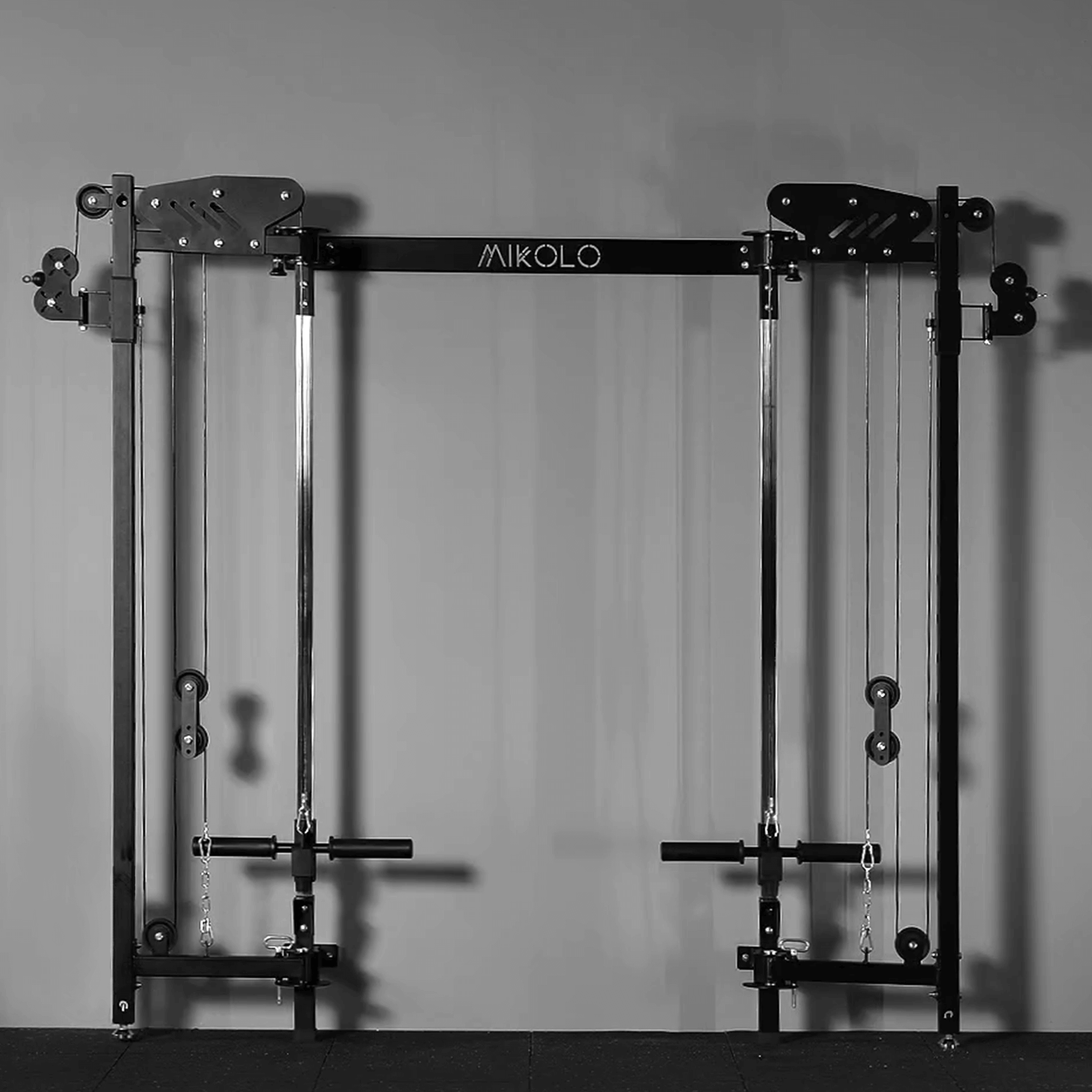 MIKOLO CHEETAH ALL-IN-ONE FUNCTIONAL TRAINER FOLDING SQUAT RACK