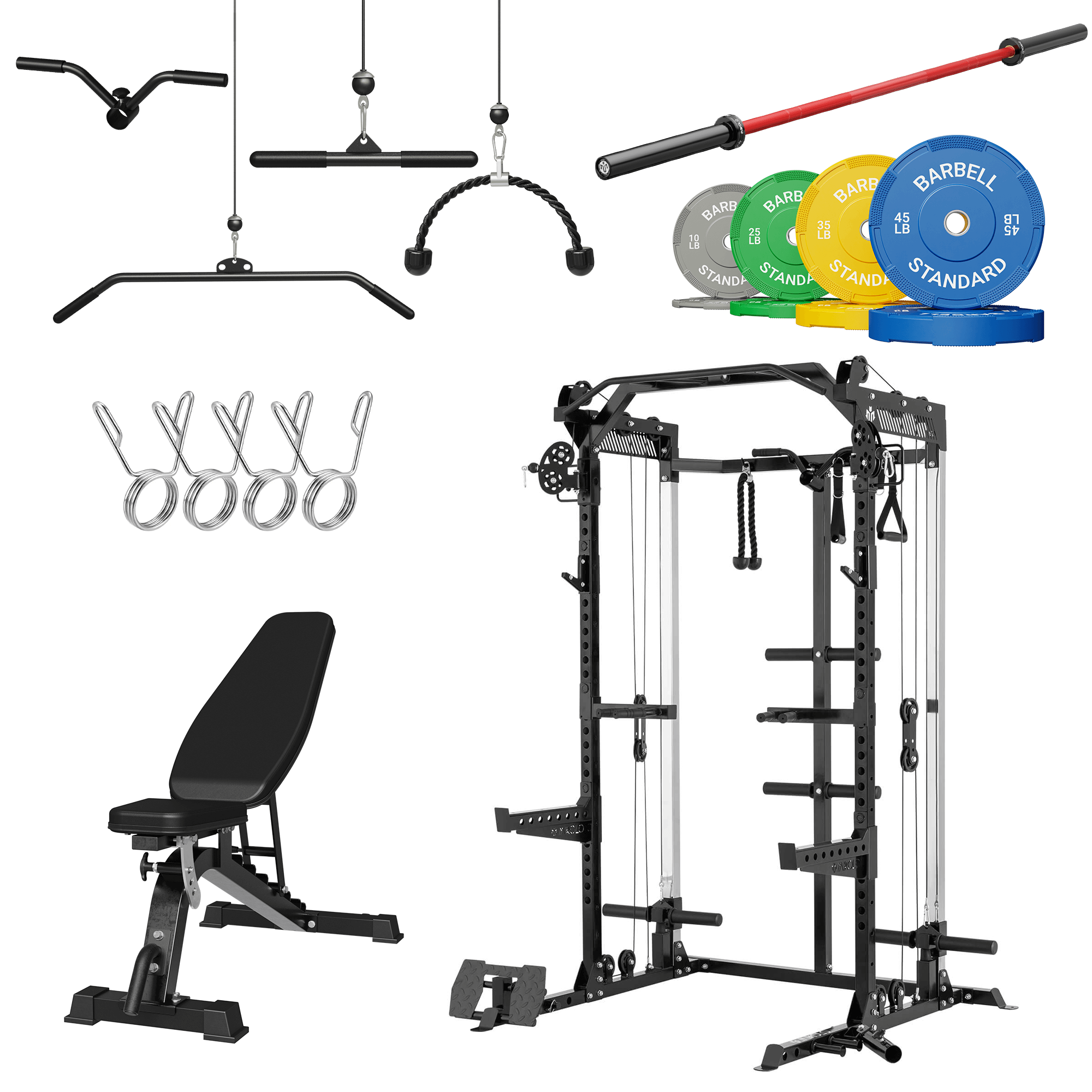 MIKOLO HR05 Home Gym Package