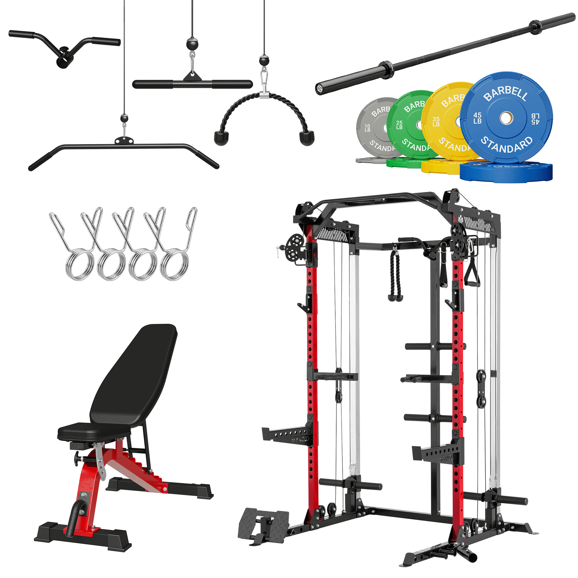 MIKOLO HR05 Home Gym Package