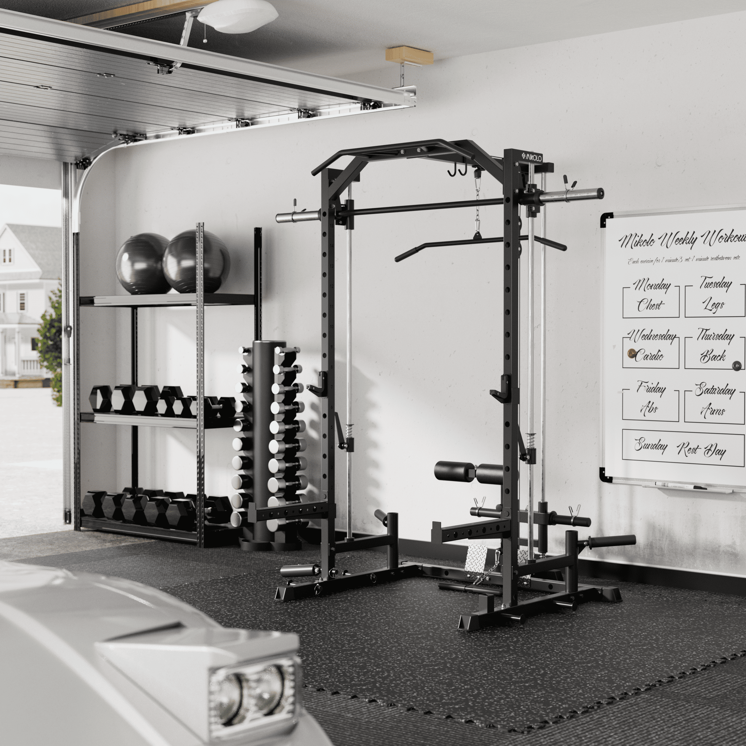 M1-2.0 Smith Machine with Lat Pull Down System