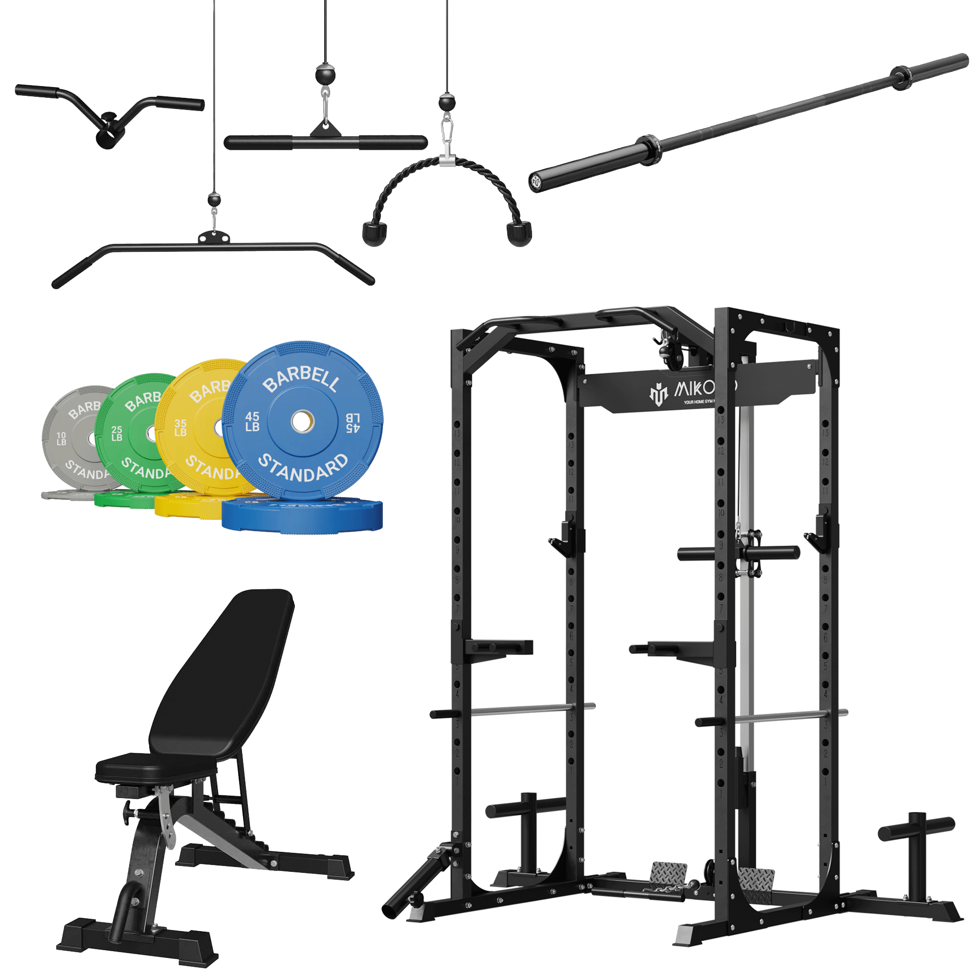 MIKOLO F4 Home Gym Package