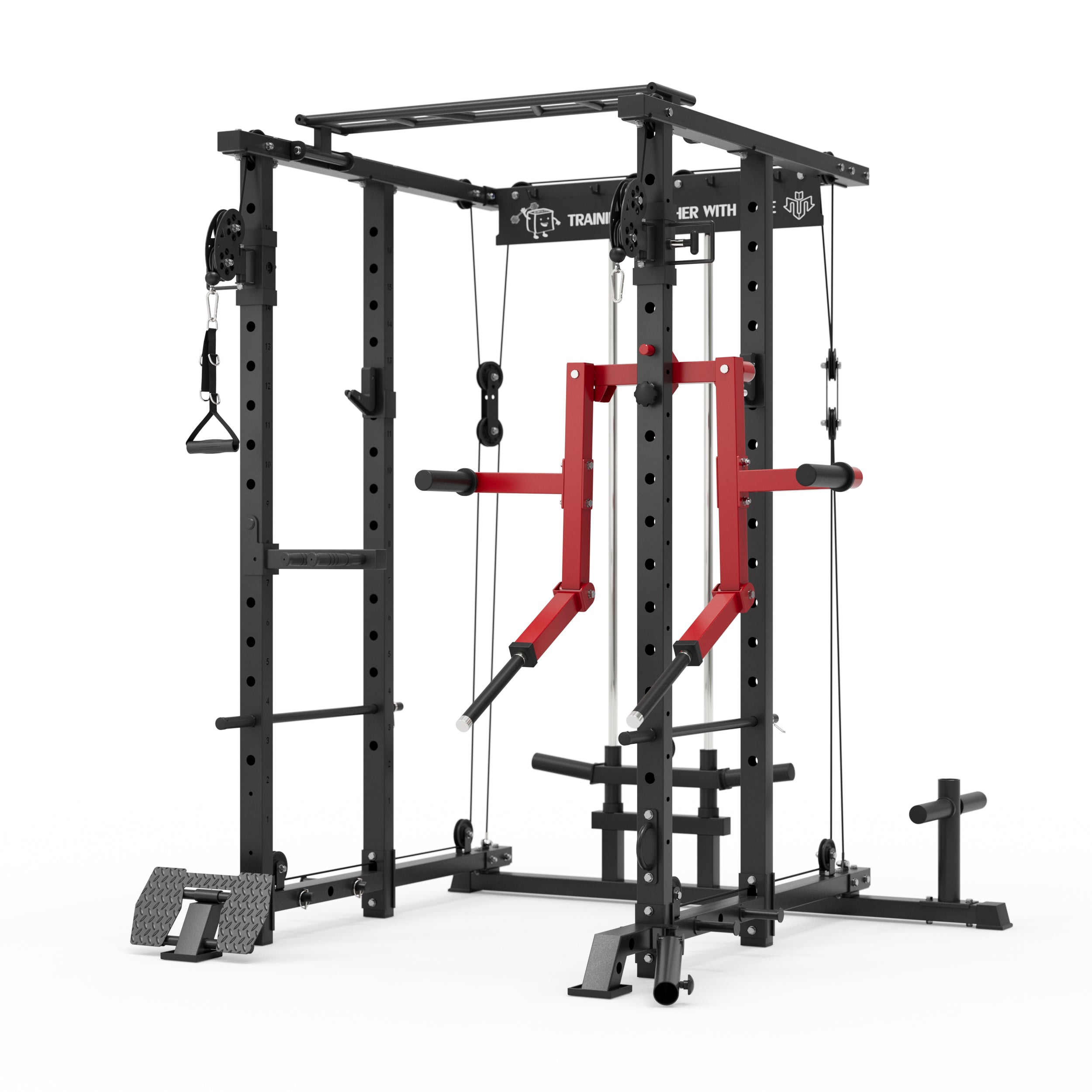 Lateral Raise Attachment  With Functional Trainer Power Rack