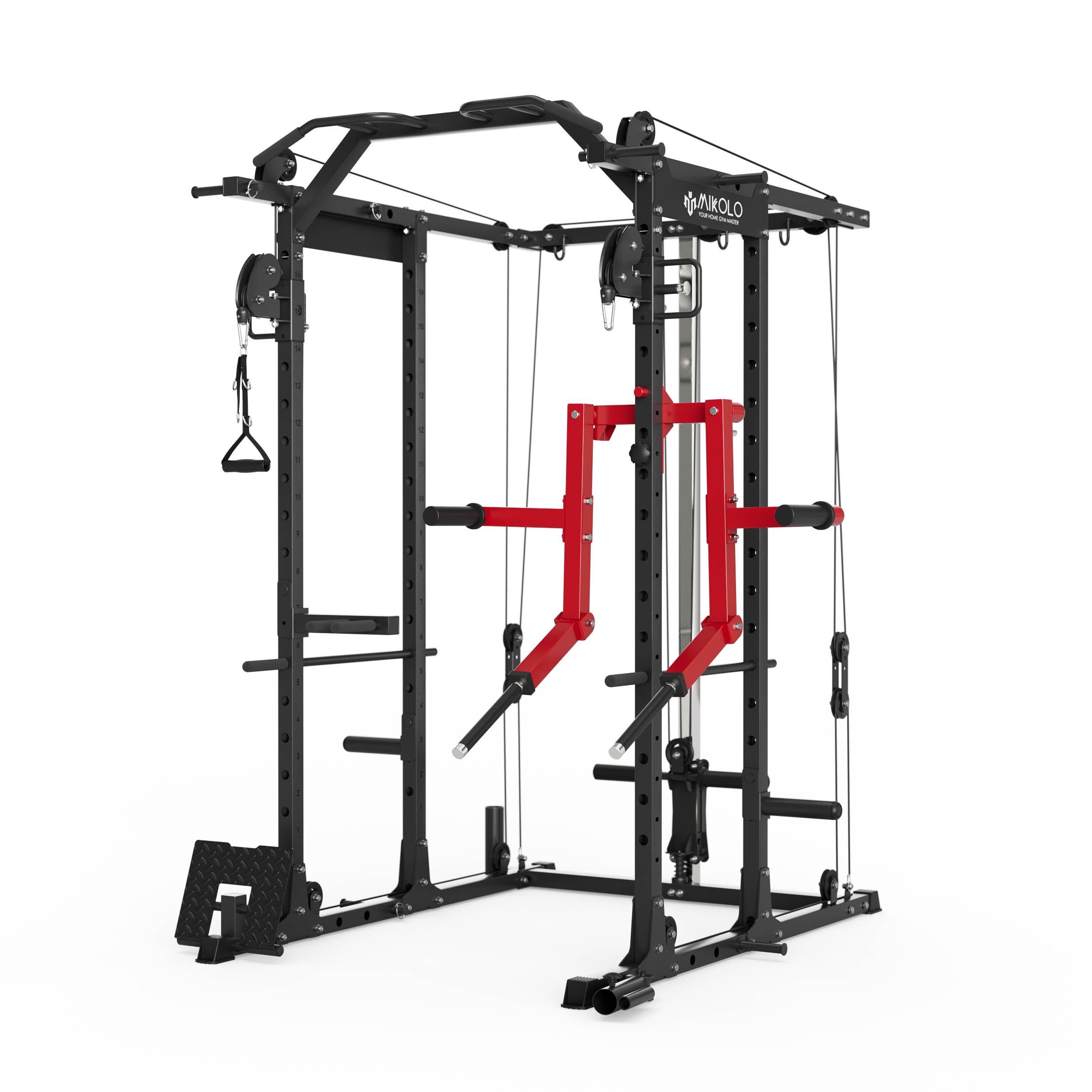 Lateral Raise Attachment  With Functional Trainer Power Rack