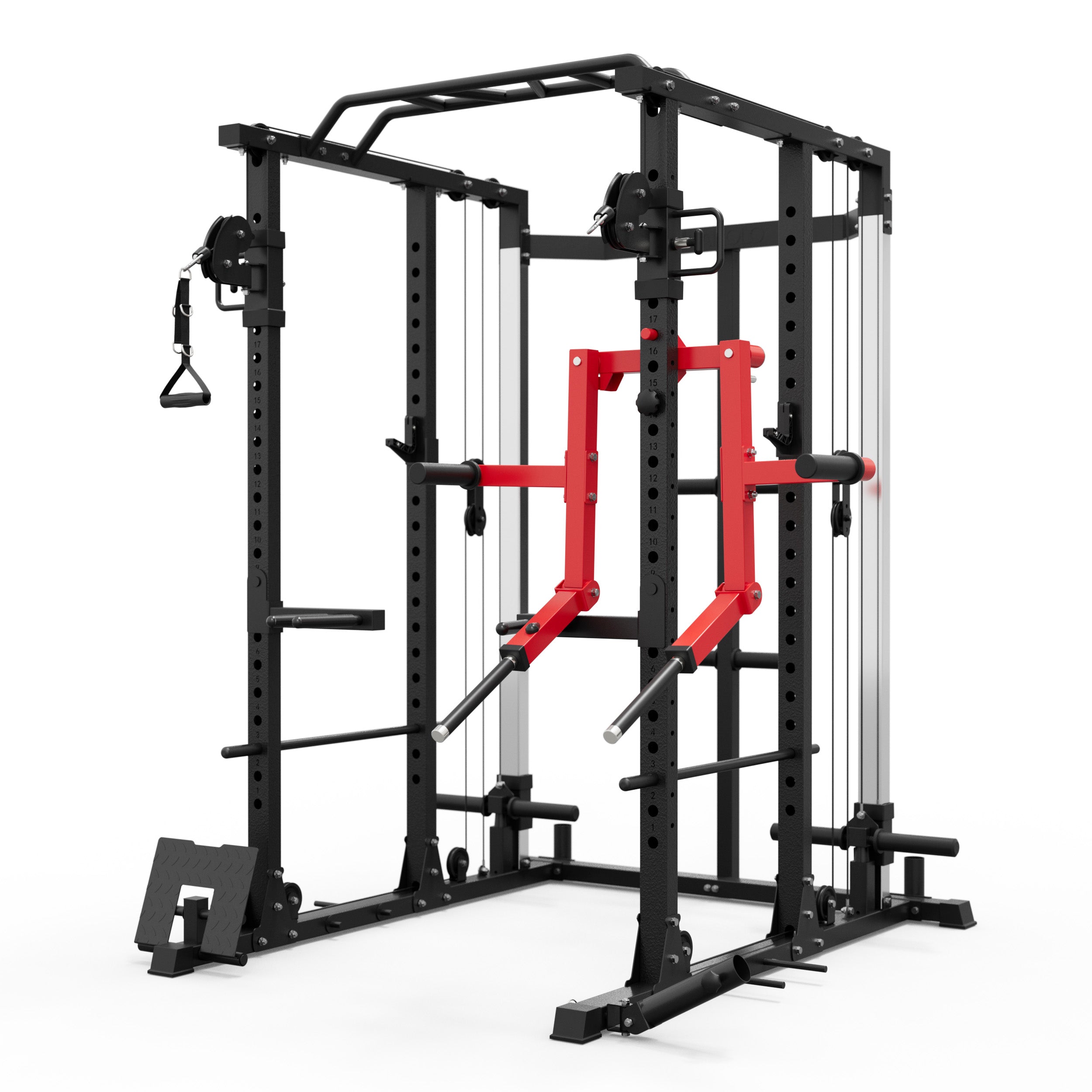 Lateral Raise Attachment  With Functional Trainer Power Rack