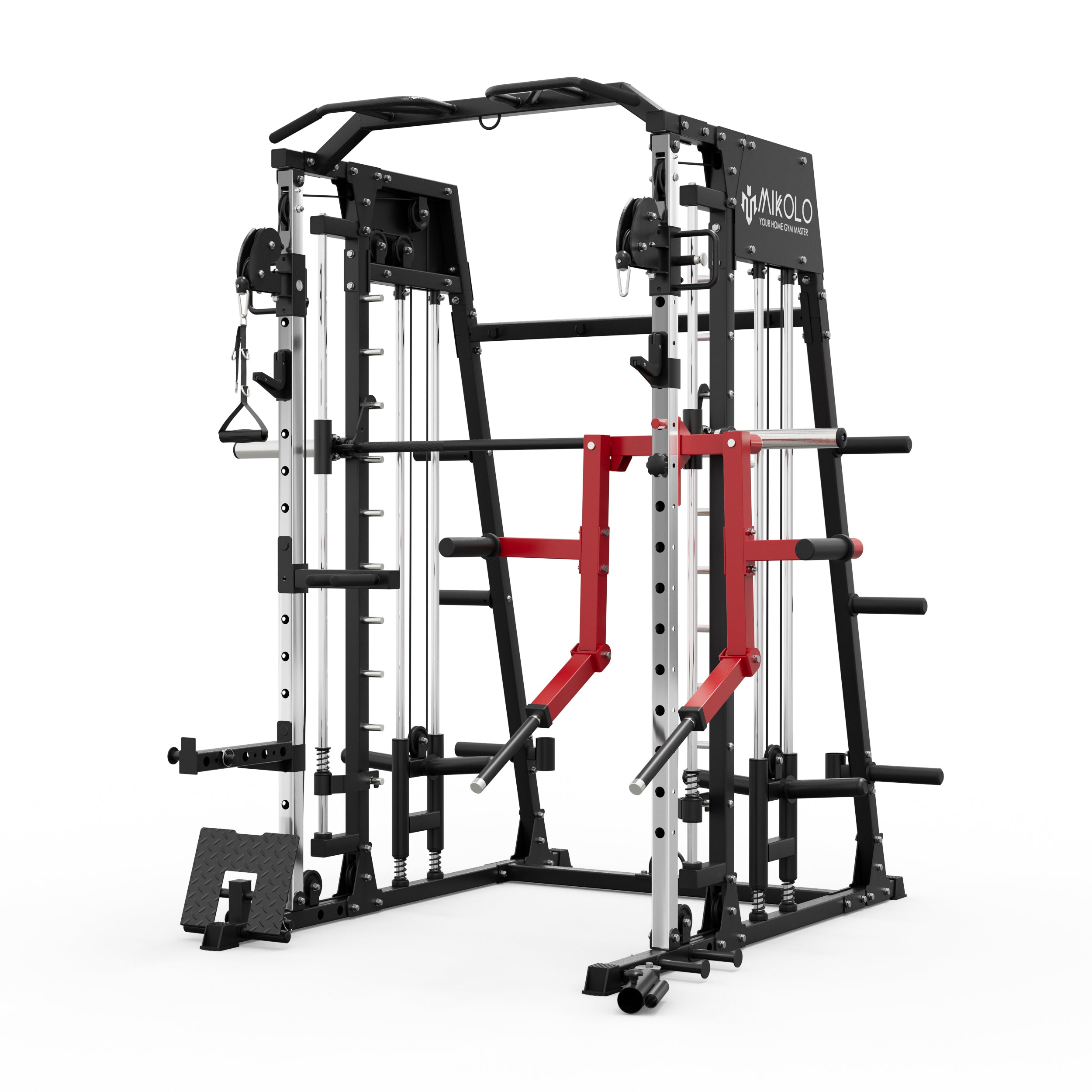 Lateral Raise Attachment With M4 Functional Trainer Smith Machine