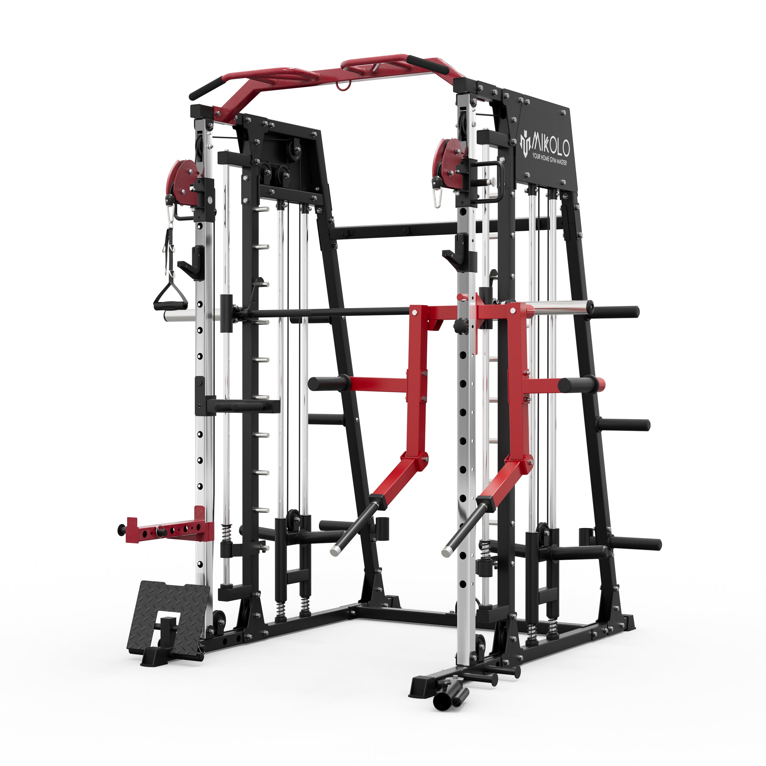 Lateral Raise Attachment With M4 Functional Trainer Smith Machine