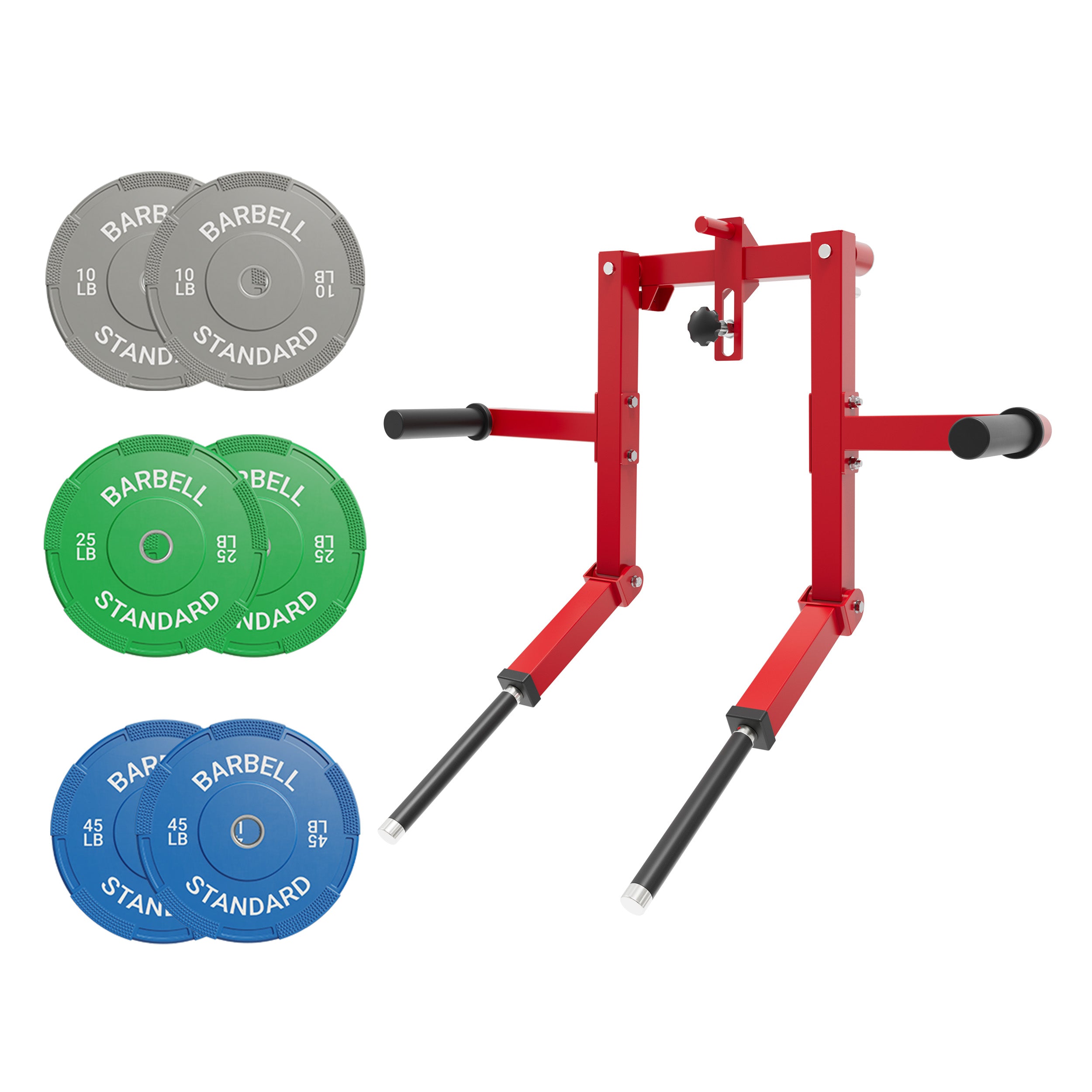 Lateral Raise Attachment  With Bumper Plates(140lbs/160lbs)