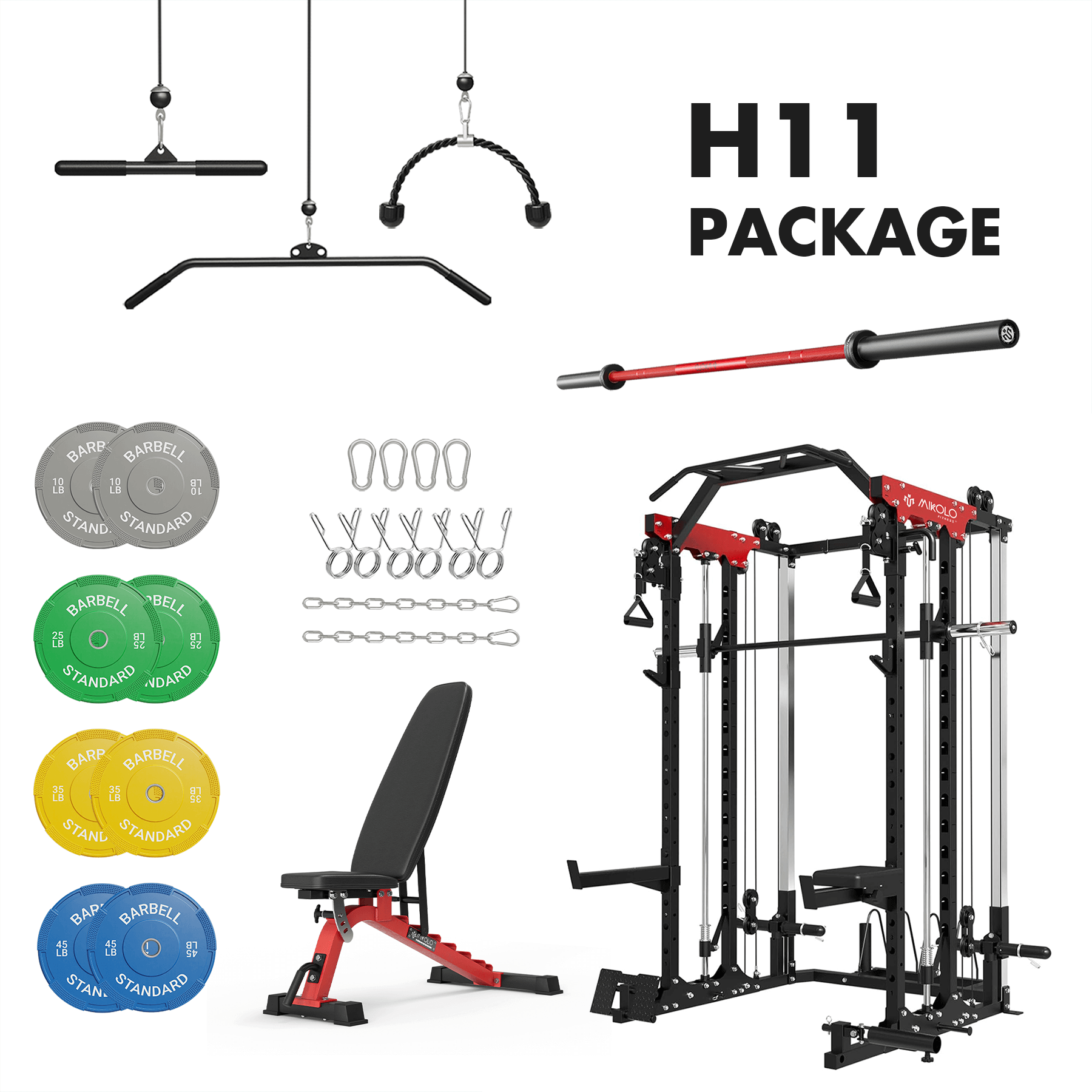 H11 Home Gym Package