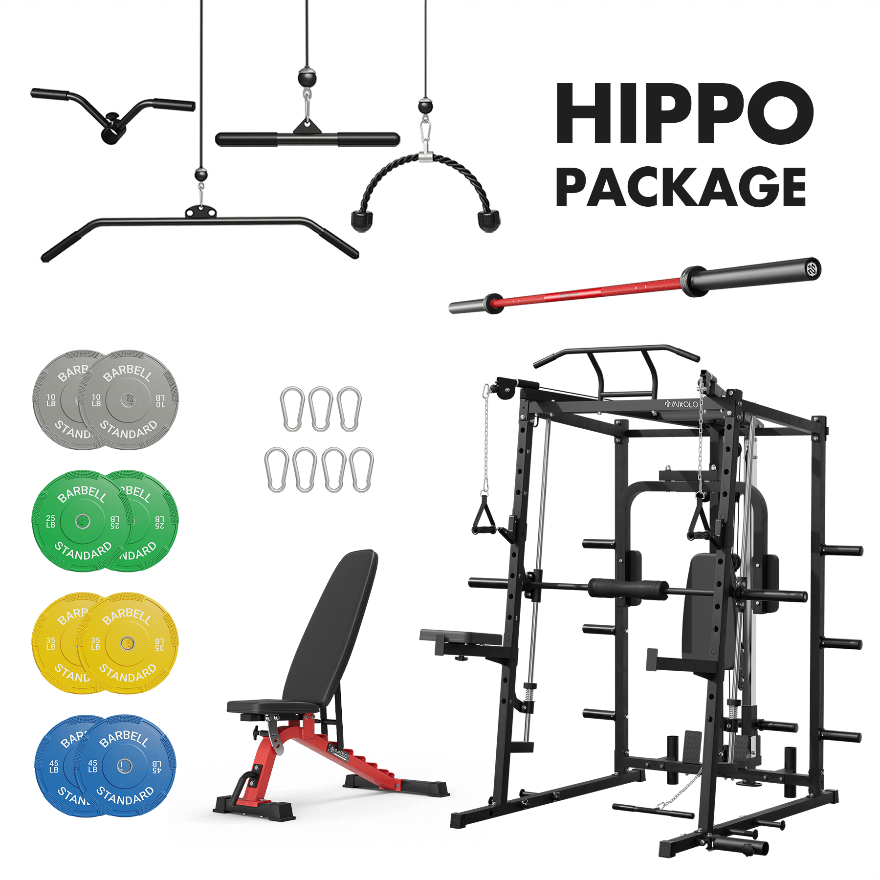 Hippo Home Gym Package