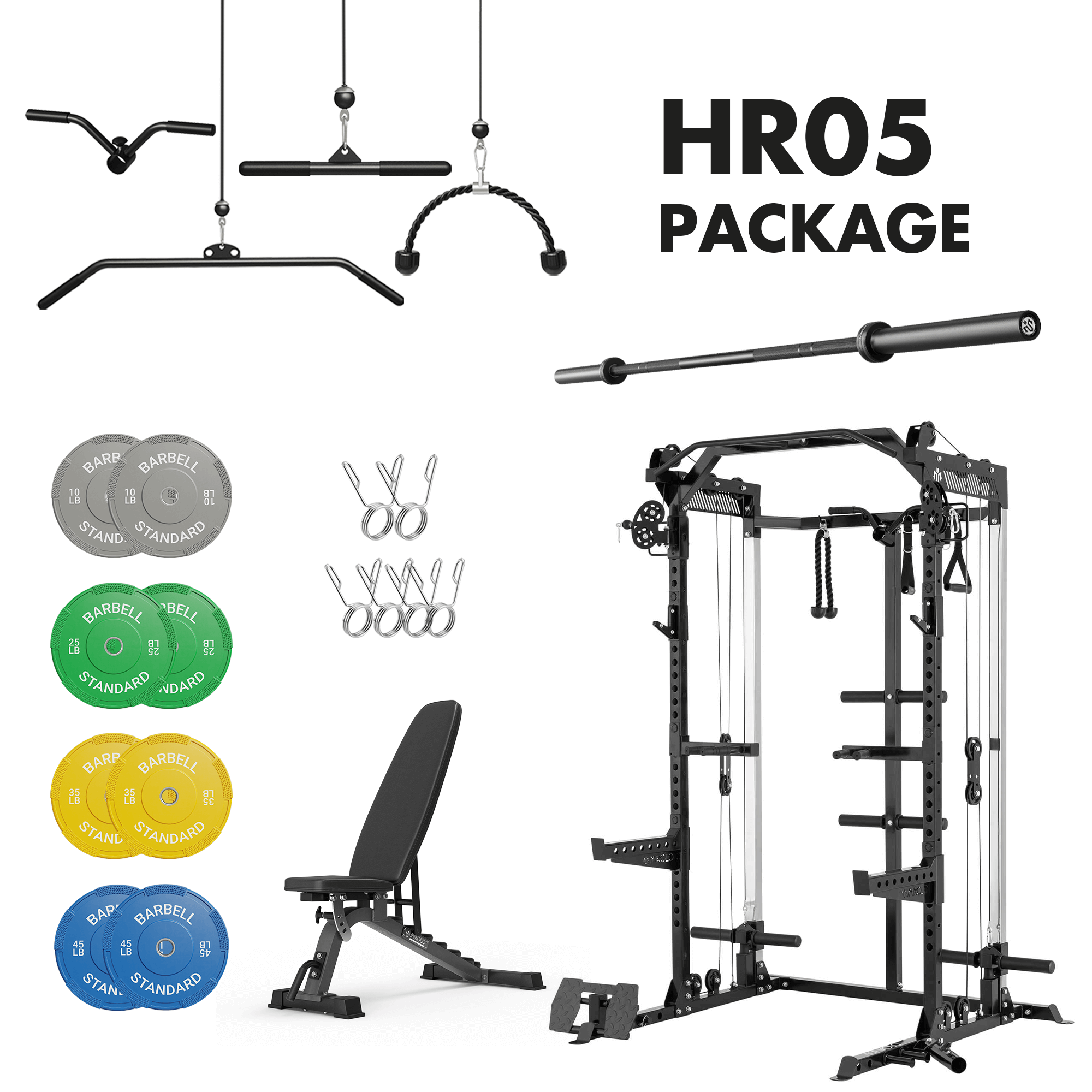 HR05 Home Gym Package