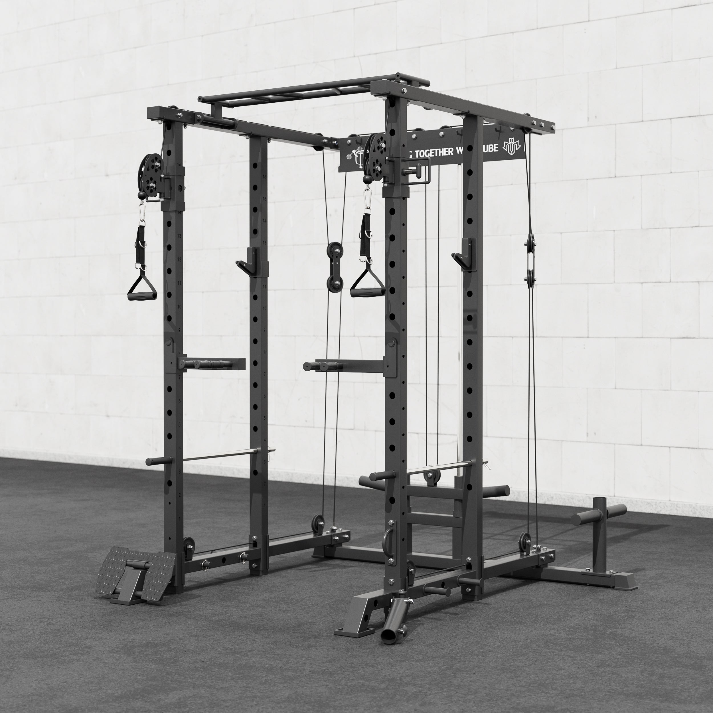 K3 All-In-One Power Rack Functional Trainer