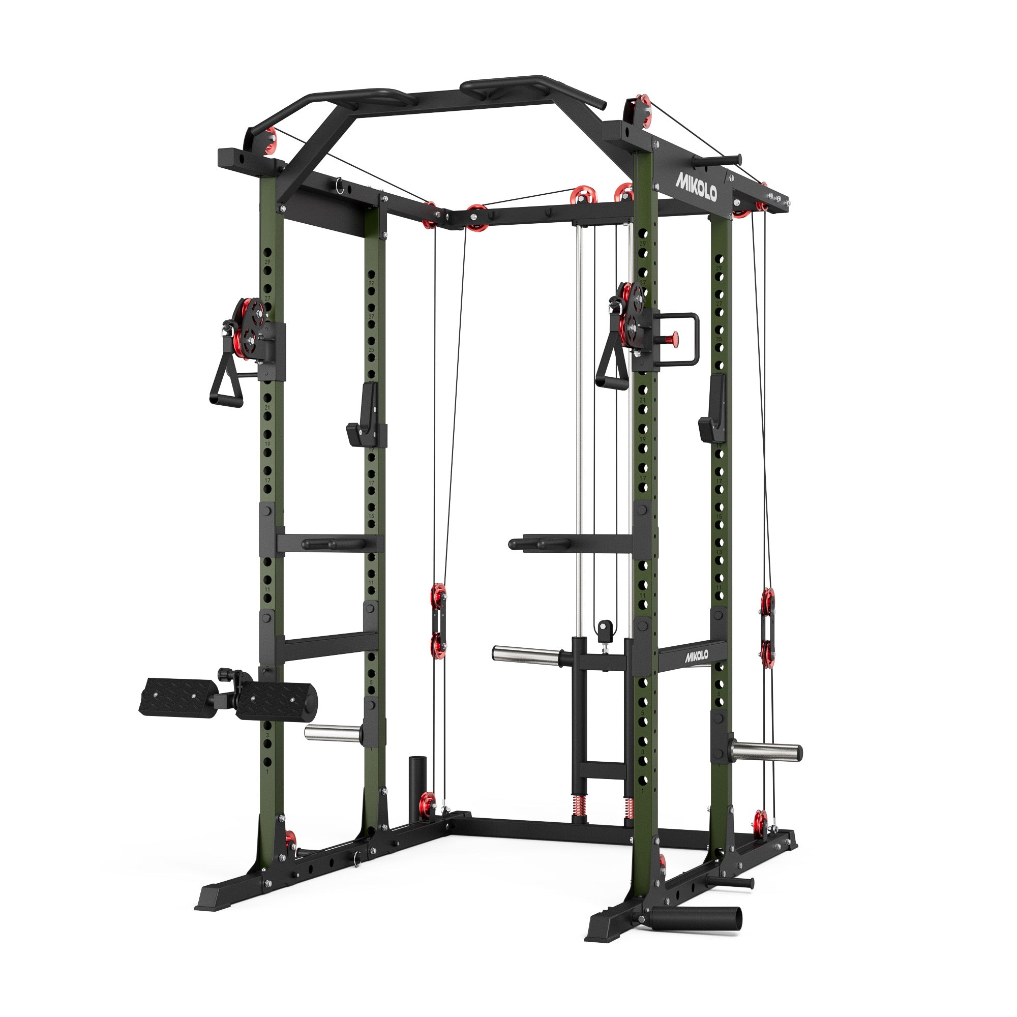 K6-2.0 Ultra All-in-One Power Rack Functional Trainer (UPGRADED)